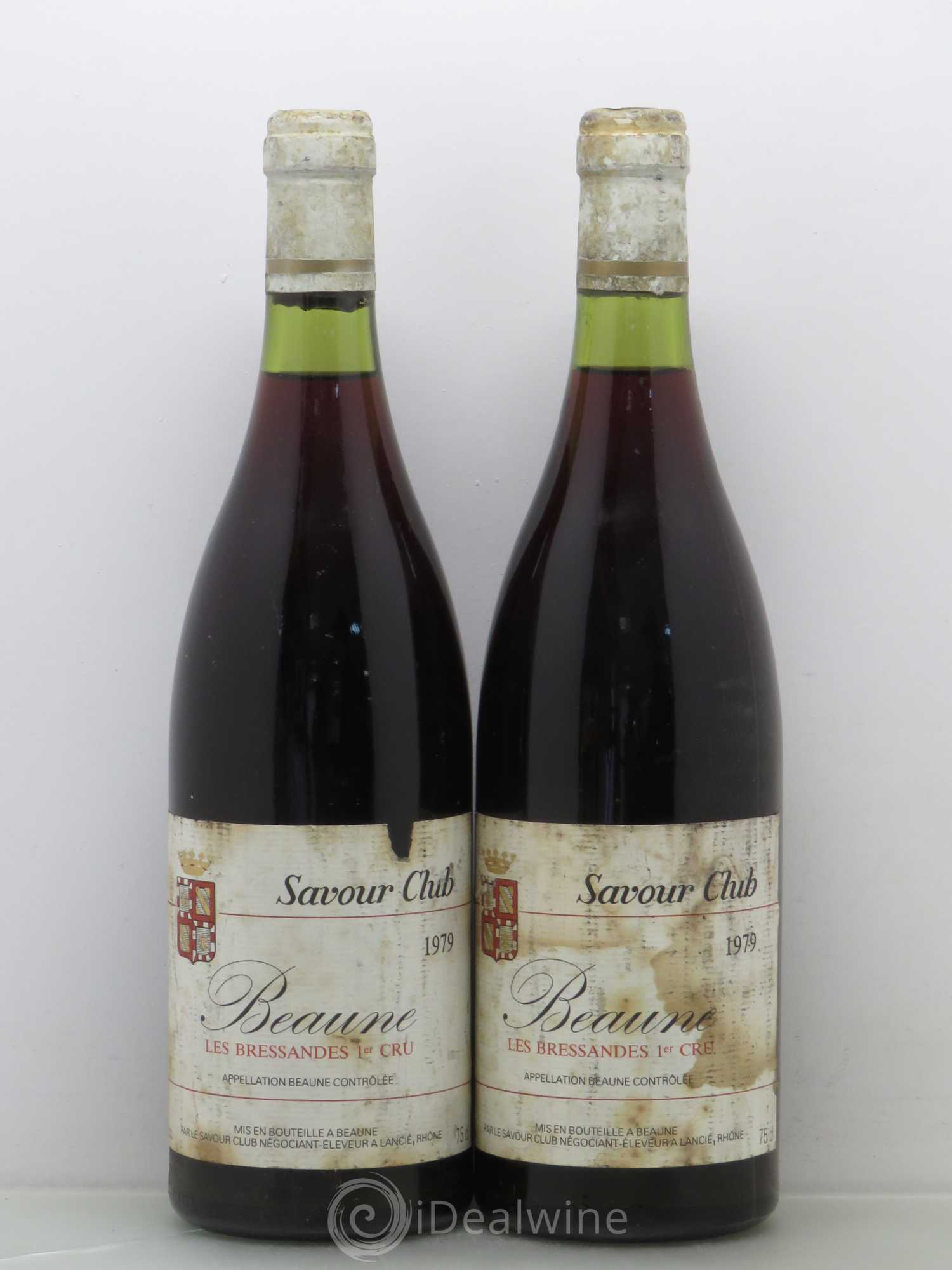 Nuits-Saint-Georges 1er Cru Les Bressandes Savour Club 1979 - Posten von 2 Flaschen - 0