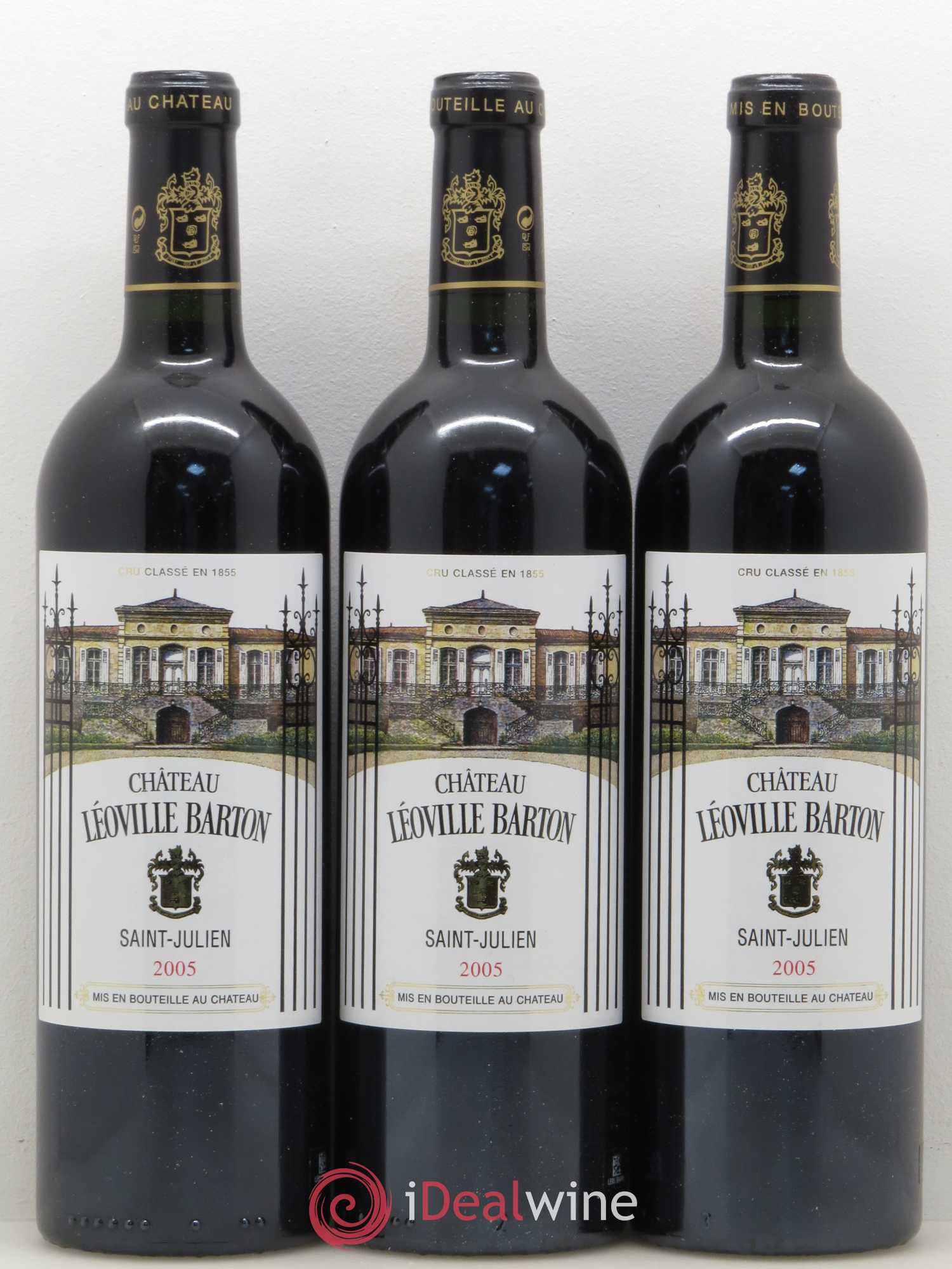 Château Léoville Barton 2ème Grand Cru Classé 2005 - Lot de 12 bouteilles - 1