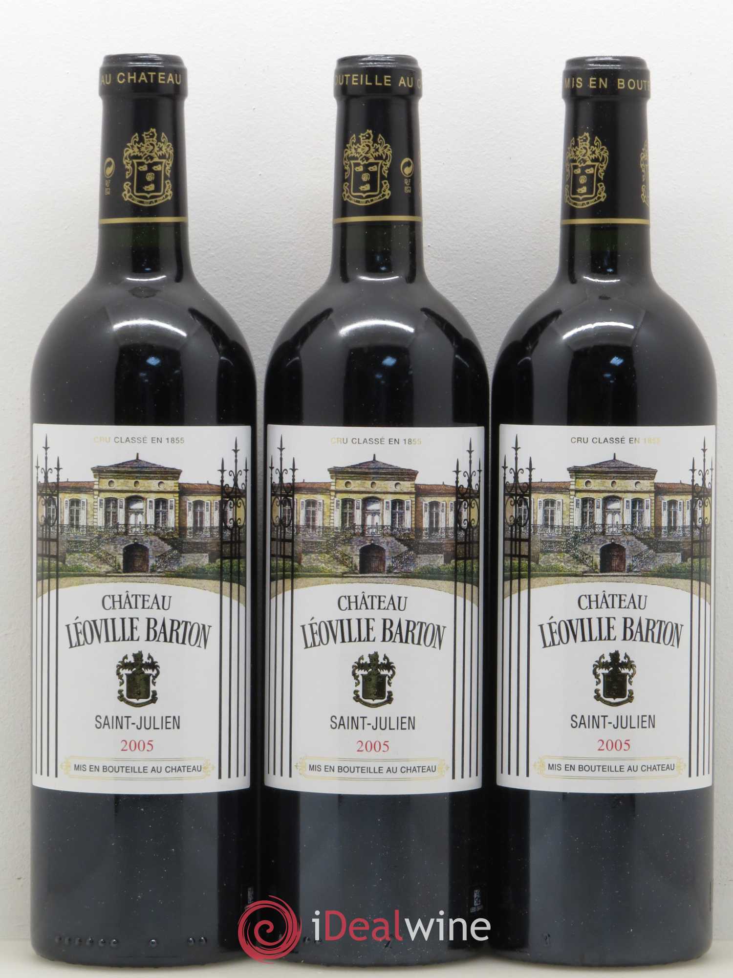 Château Léoville Barton 2ème Grand Cru Classé 2005 - Lot de 12 bouteilles - 2