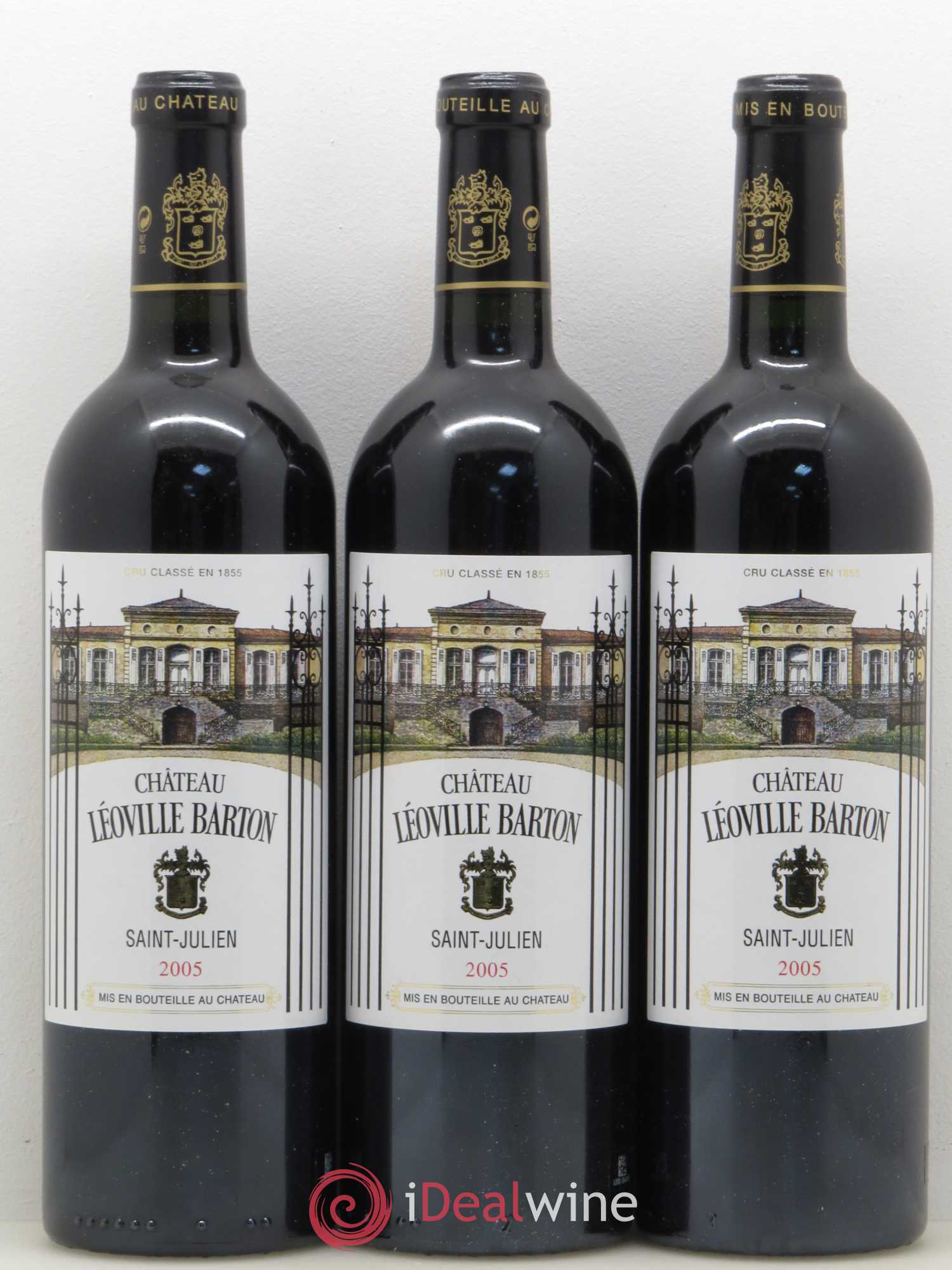 Château Léoville Barton 2ème Grand Cru Classé 2005 - Lot de 12 bouteilles - 4