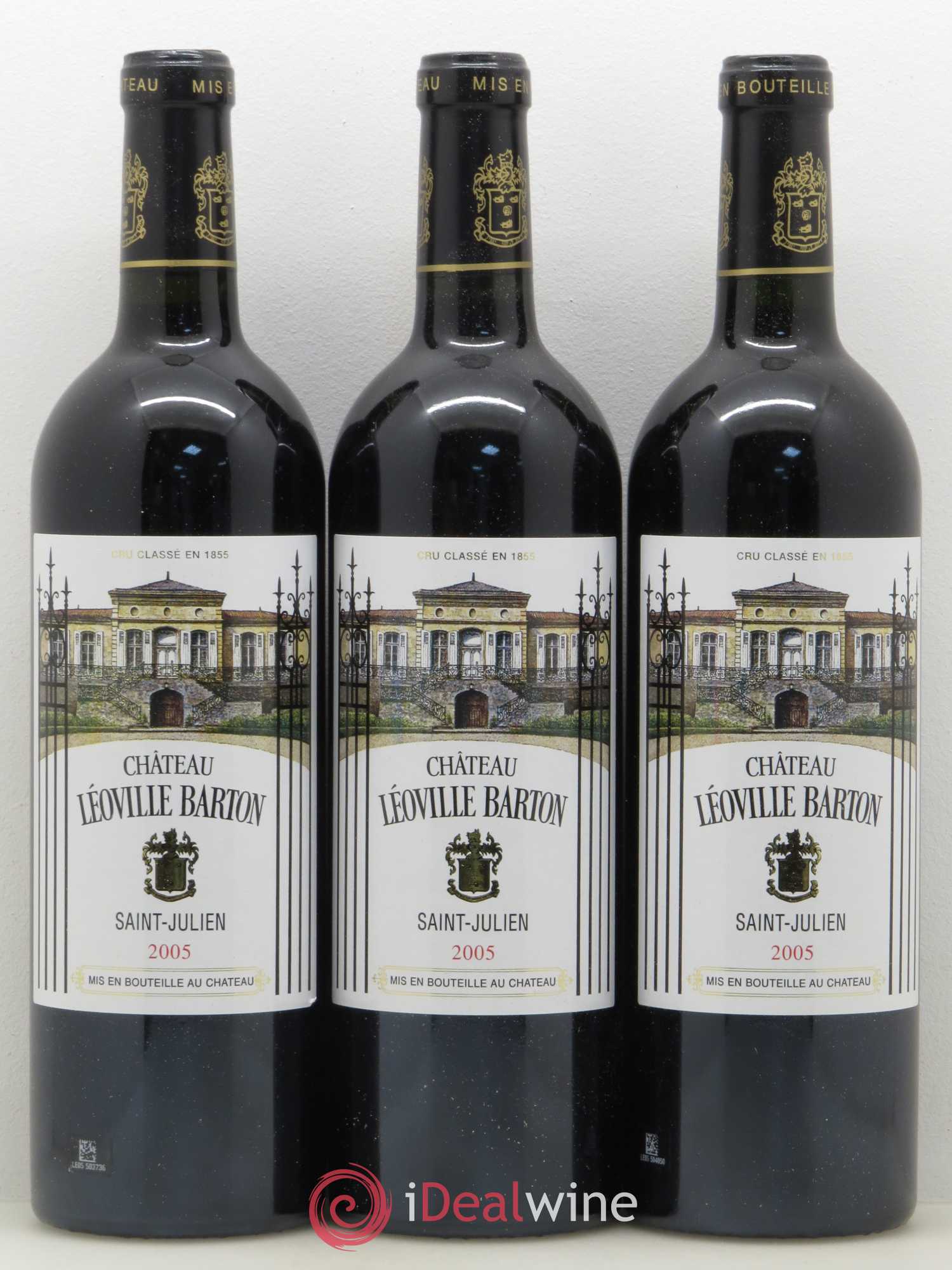 Château Léoville Barton 2ème Grand Cru Classé 2005 - Lot de 12 bouteilles - 2