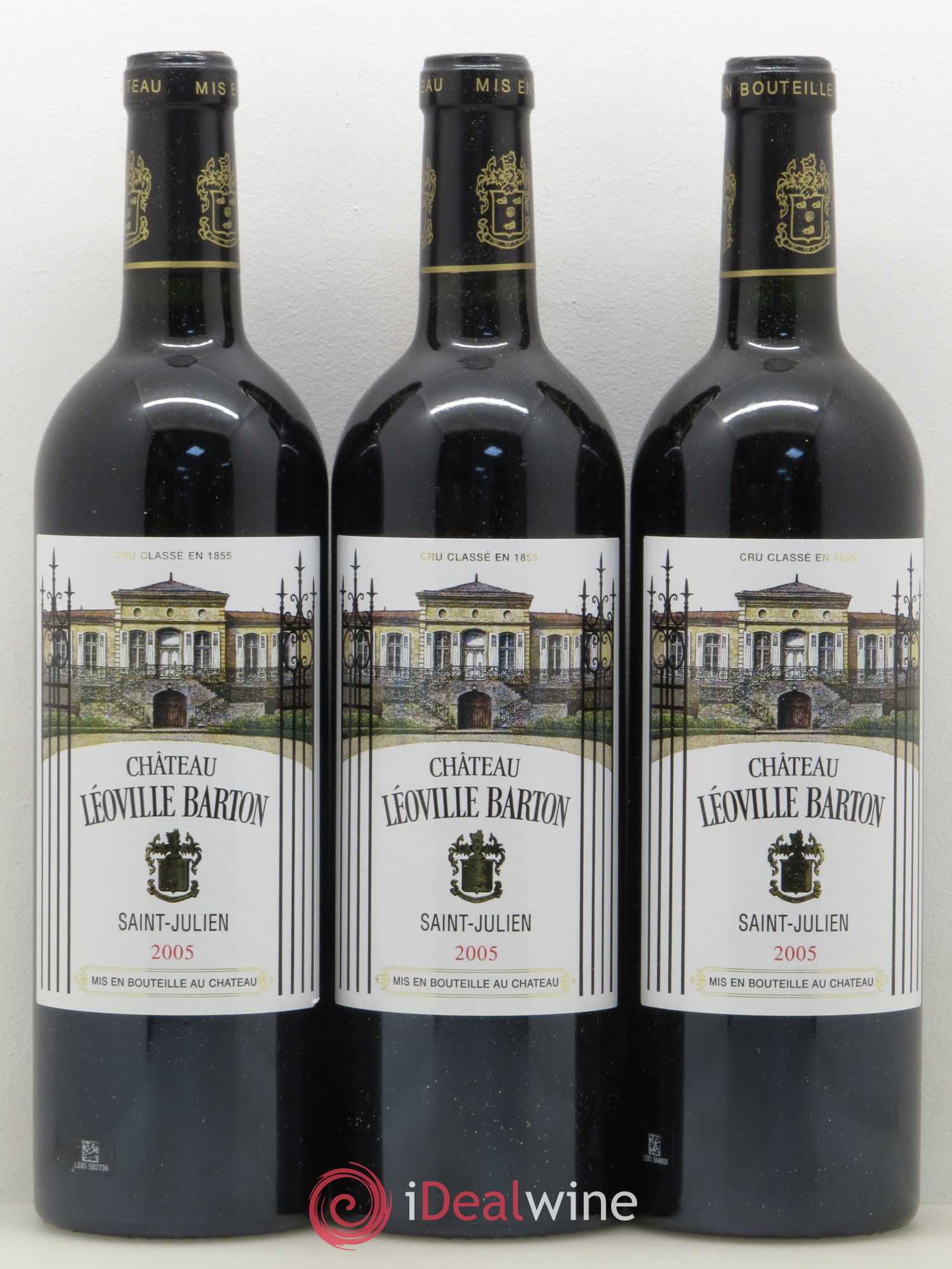 Château Léoville Barton 2ème Grand Cru Classé 2005 - Lot de 12 bouteilles - 4