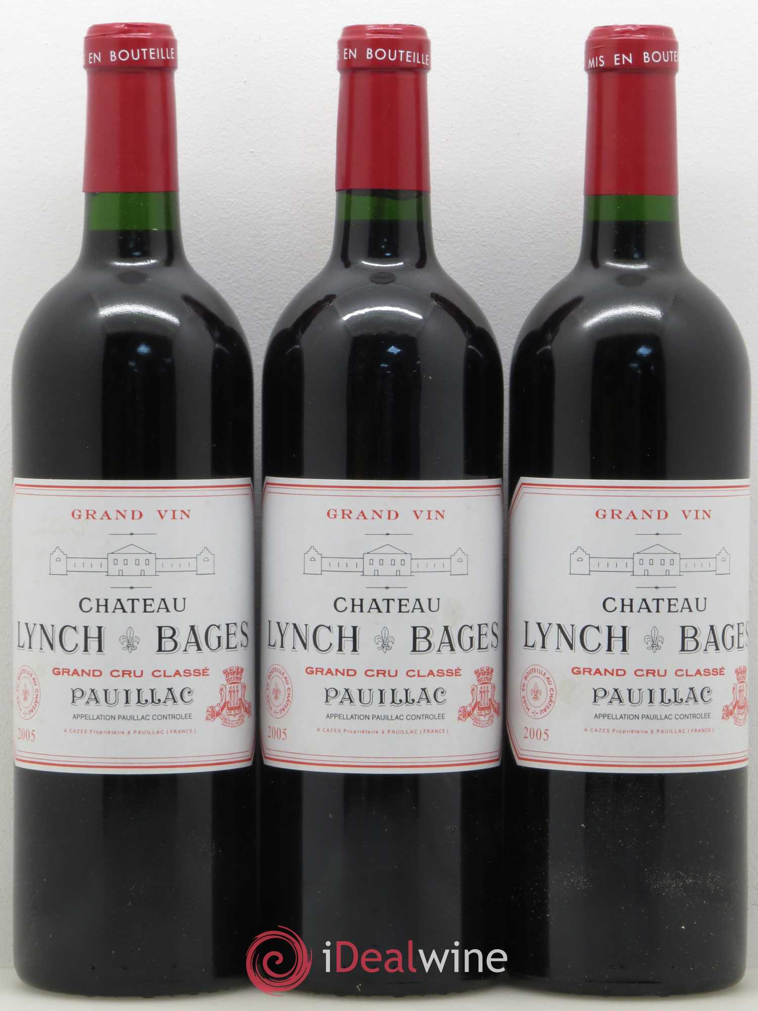 Château Lynch Bages 5ème Grand Cru Classé 2005 - Lot de 12 bouteilles - 3