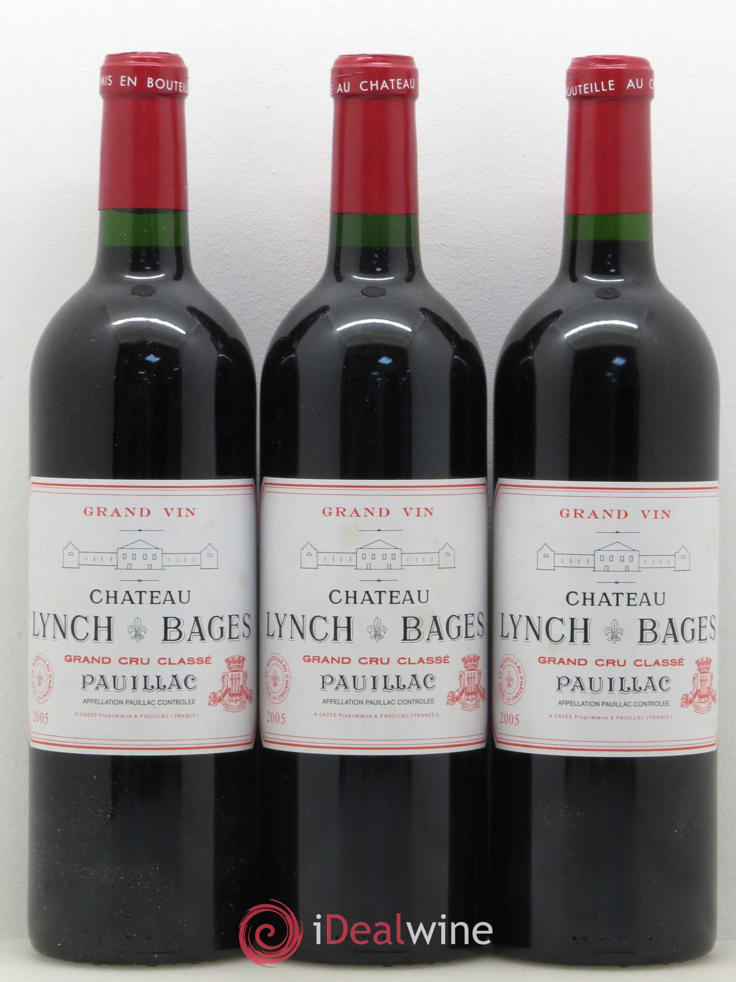 Château Lynch Bages 5ème Grand Cru Classé 2005 - Lot de 12 bouteilles - 5