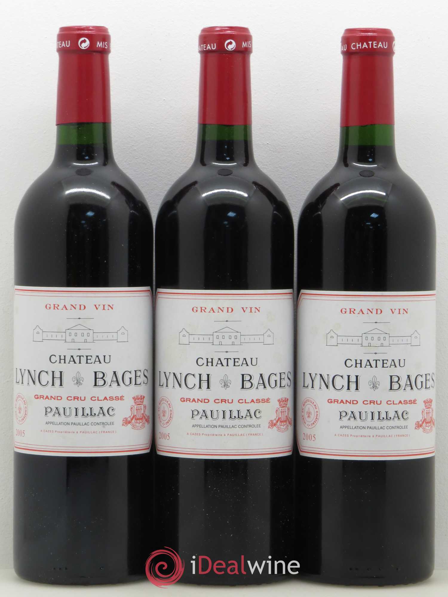 Château Lynch Bages 5ème Grand Cru Classé 2005 - Lot de 12 bouteilles - 3