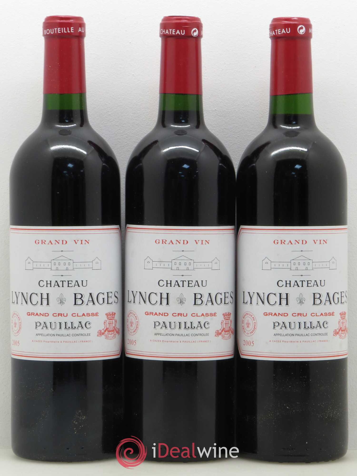 Château Lynch Bages 5ème Grand Cru Classé 2005 - Lot de 12 bouteilles - 5