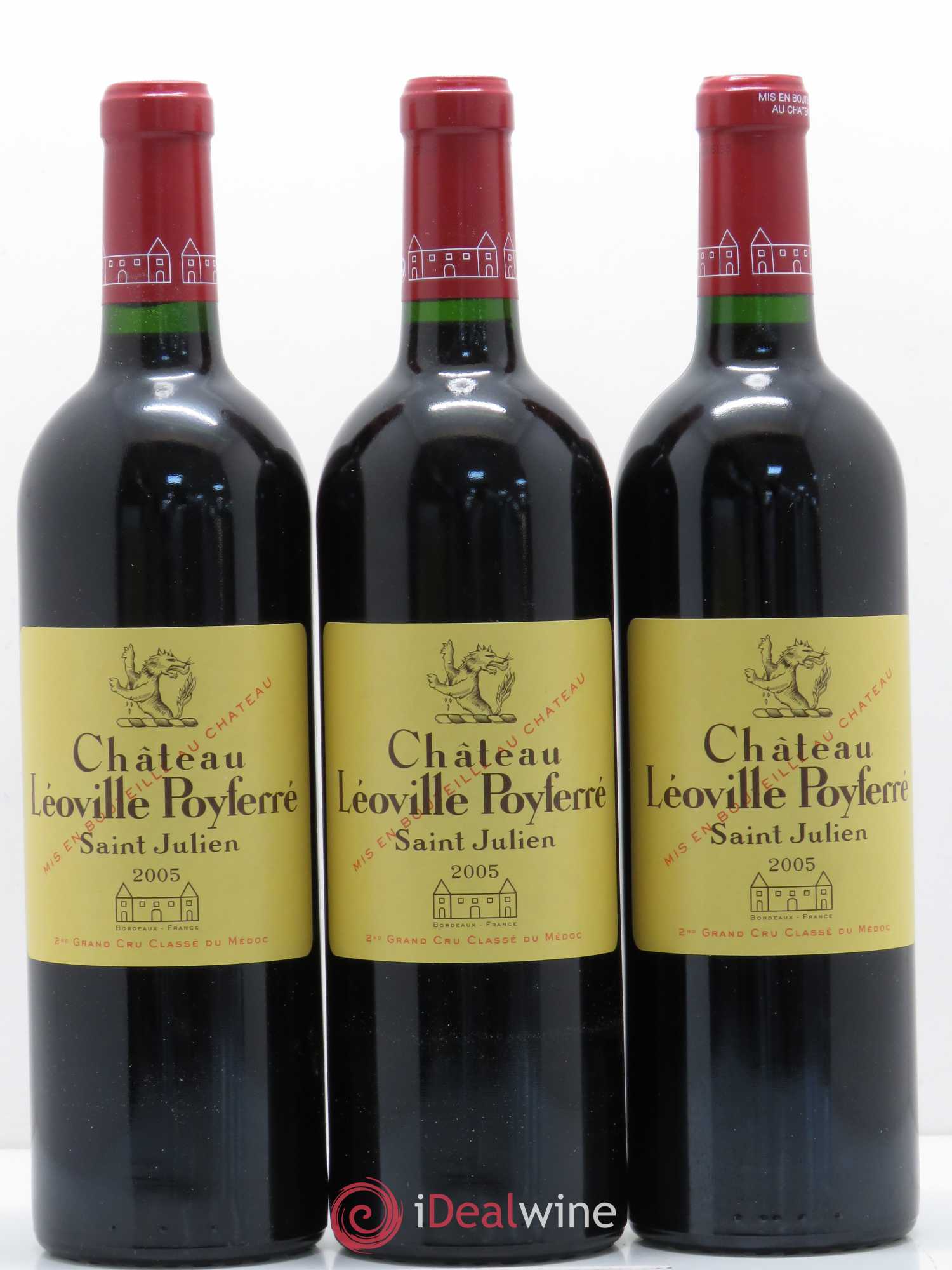 Château Léoville Poyferré 2ème Grand Cru Classé 2005 - Lot de 12 bouteilles - 4