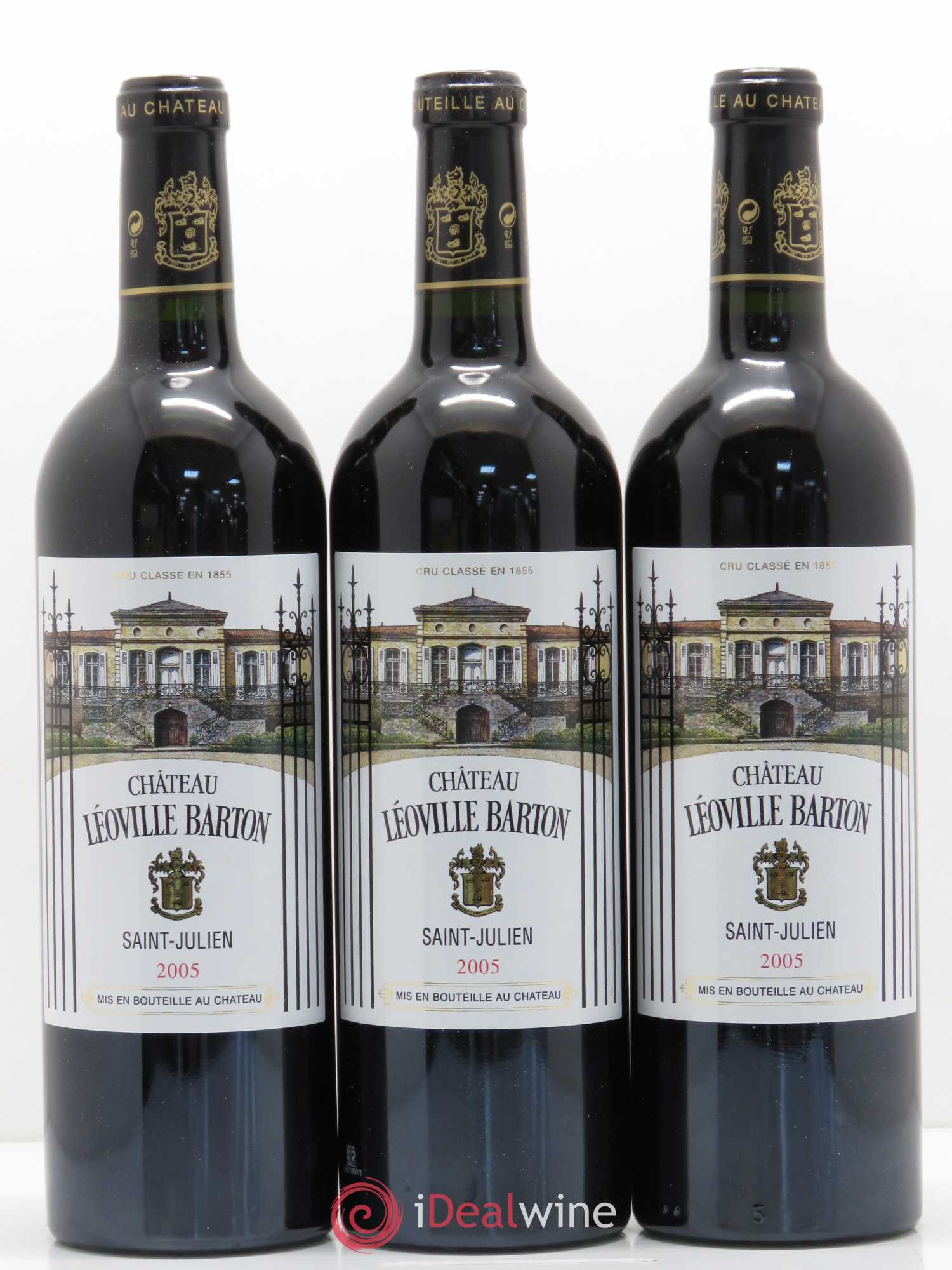 Château Léoville Barton 2ème Grand Cru Classé 2005 - Lot de 12 bouteilles - 2