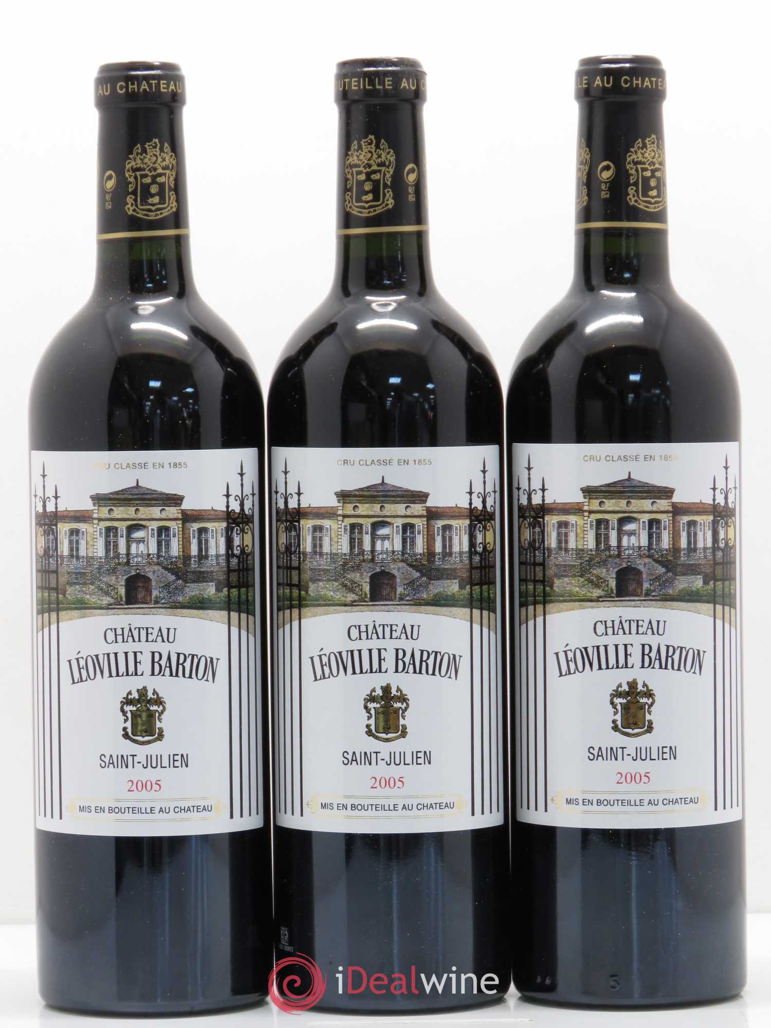 Château Léoville Barton 2ème Grand Cru Classé 2005 - Lot de 12 bouteilles - 3