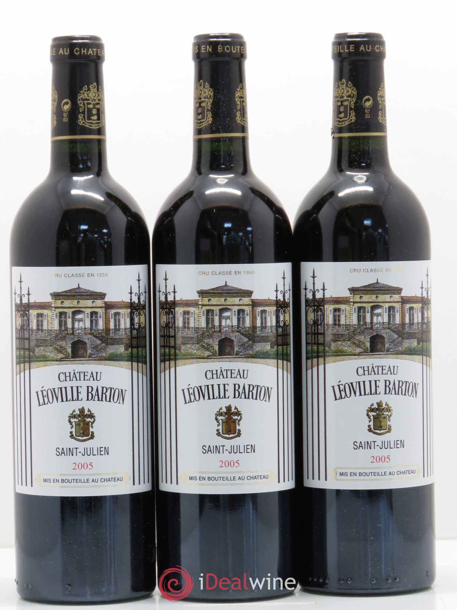 Château Léoville Barton 2ème Grand Cru Classé 2005 - Lot de 12 bouteilles - 1