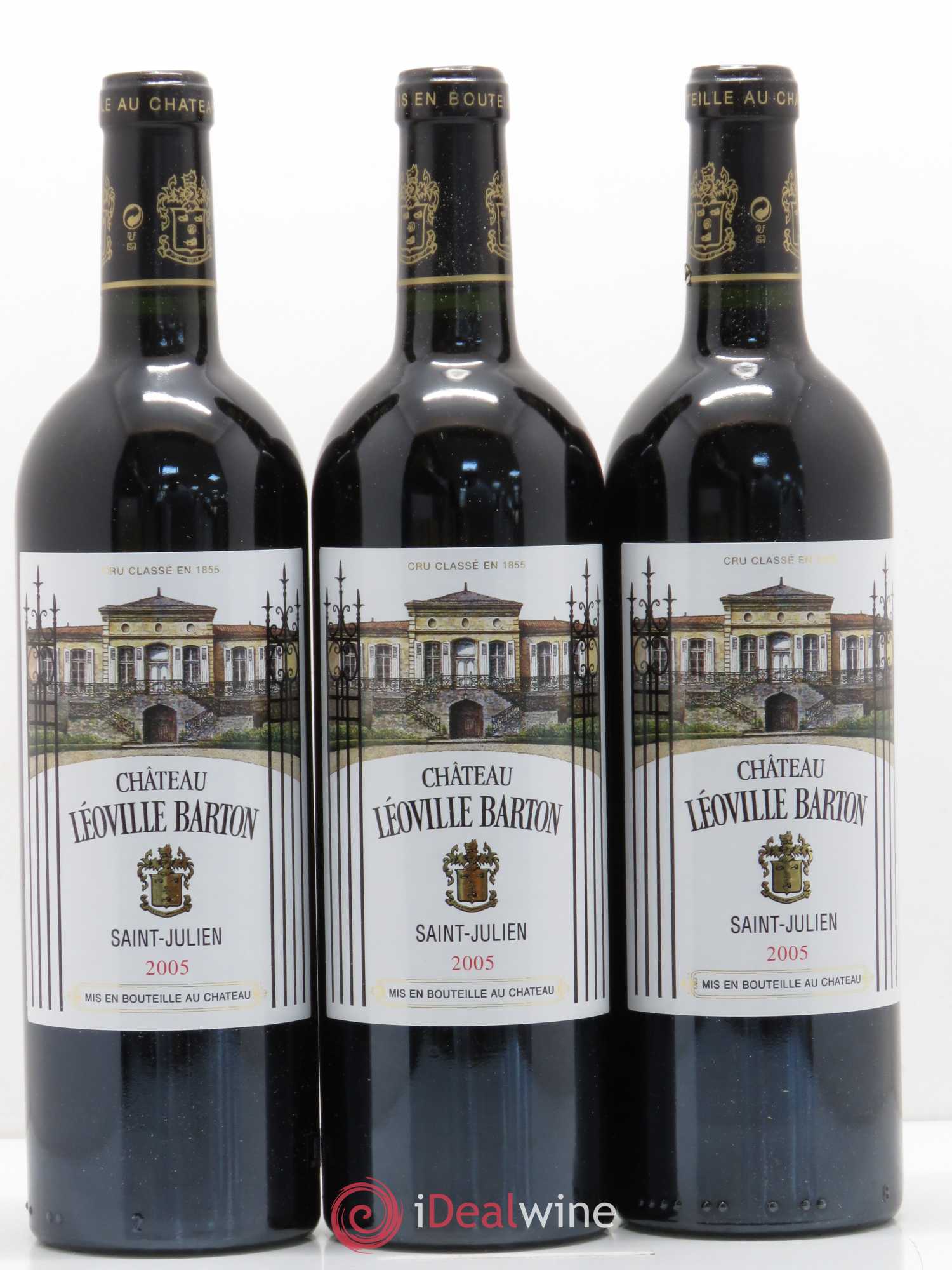 Château Léoville Barton 2ème Grand Cru Classé 2005 - Lot de 12 bouteilles - 2