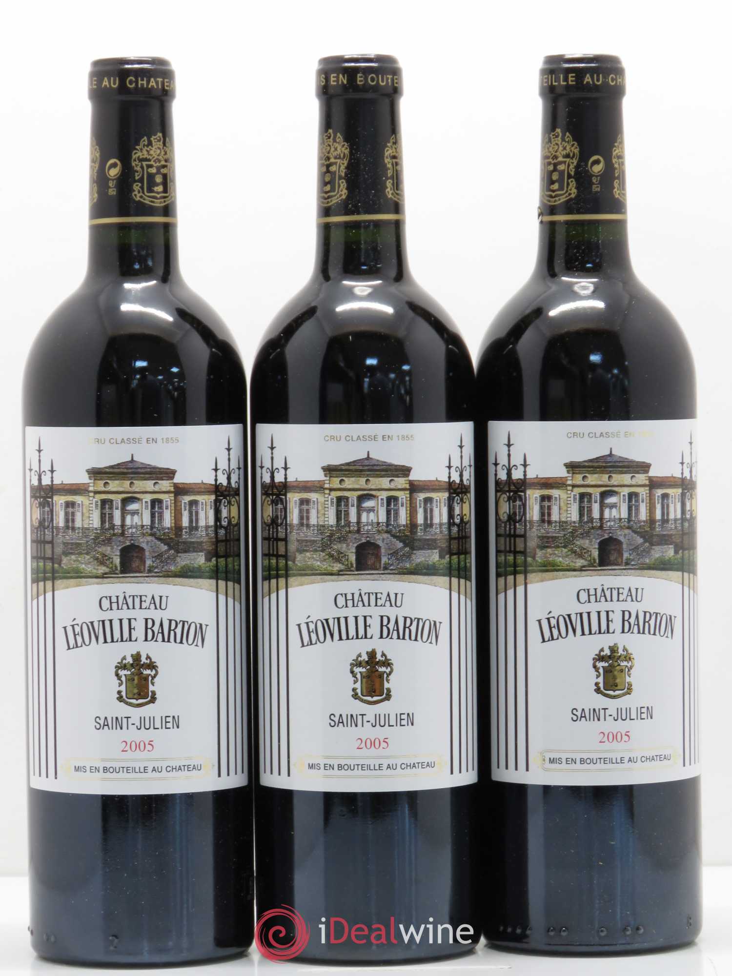 Château Léoville Barton 2ème Grand Cru Classé 2005 - Lot de 12 bouteilles - 4