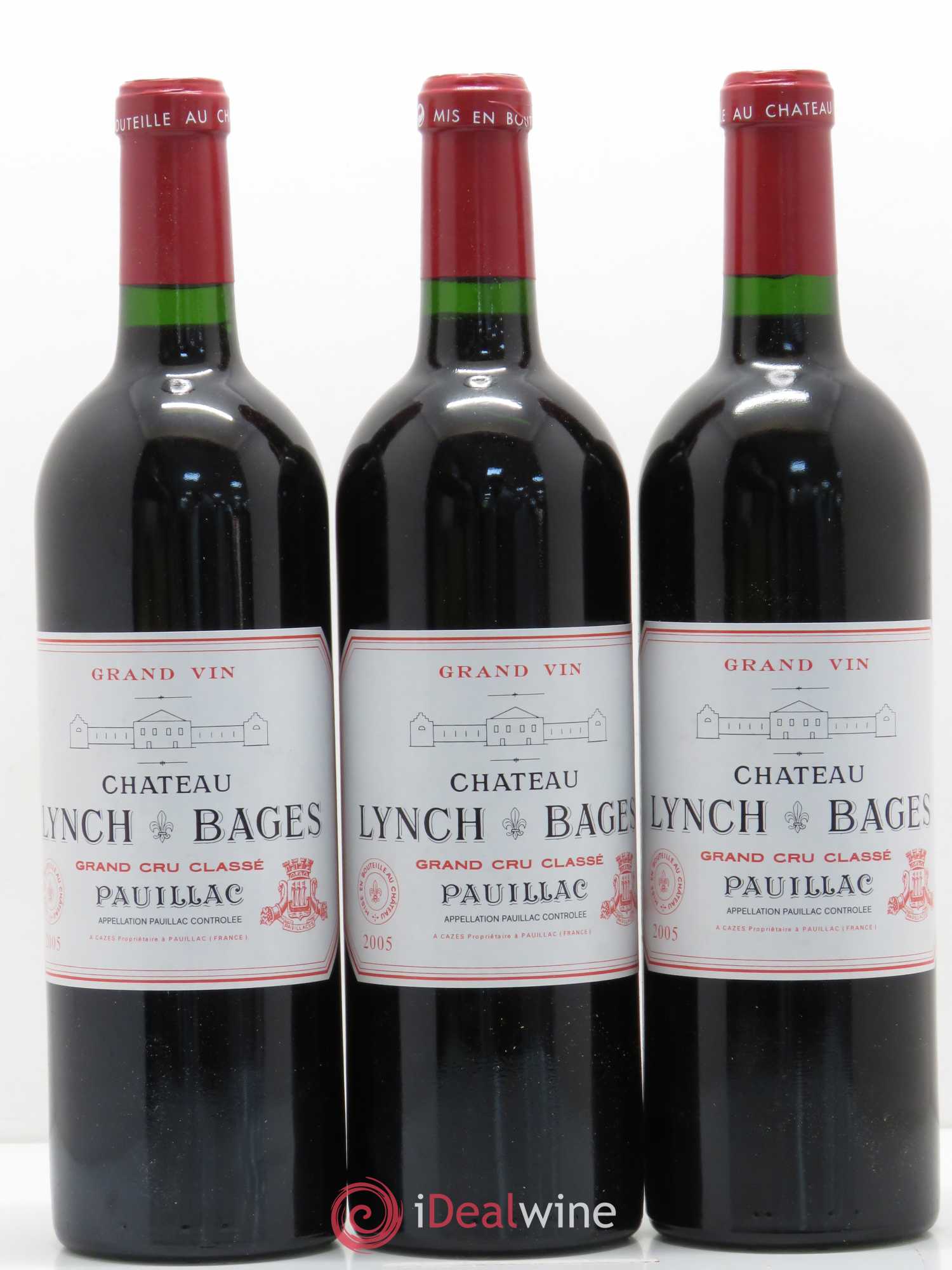 Château Lynch Bages 5ème Grand Cru Classé 2005 - Lot de 12 bouteilles - 4