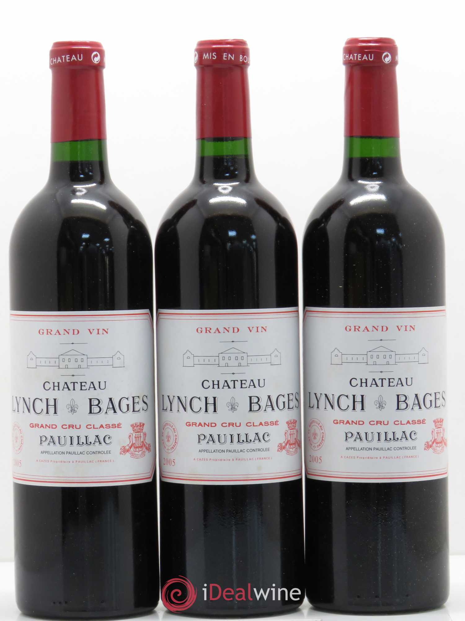 Château Lynch Bages 5ème Grand Cru Classé 2005 - Lot de 12 bouteilles - 2