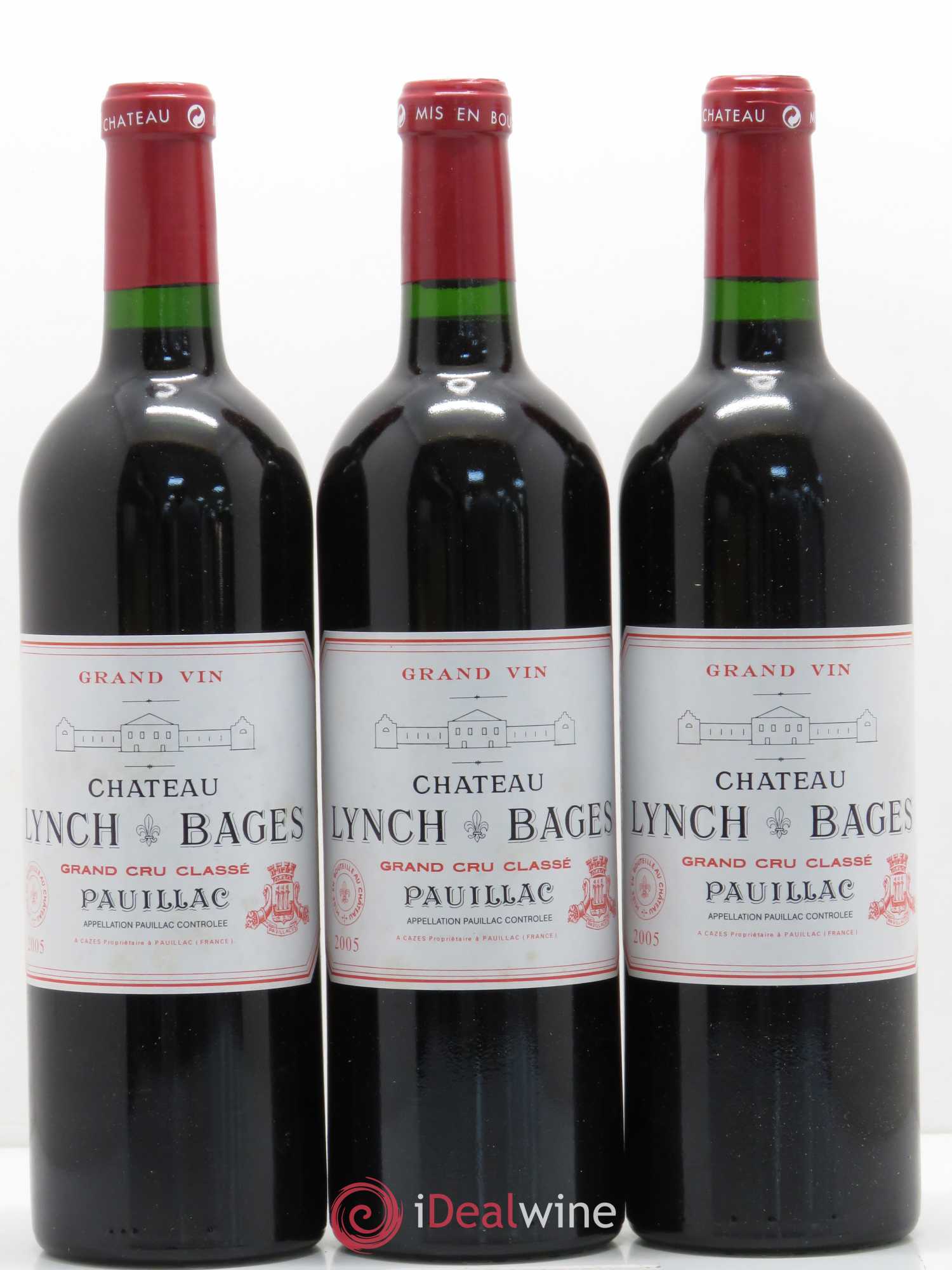 Château Lynch Bages 5ème Grand Cru Classé 2005 - Lot de 12 bouteilles - 3