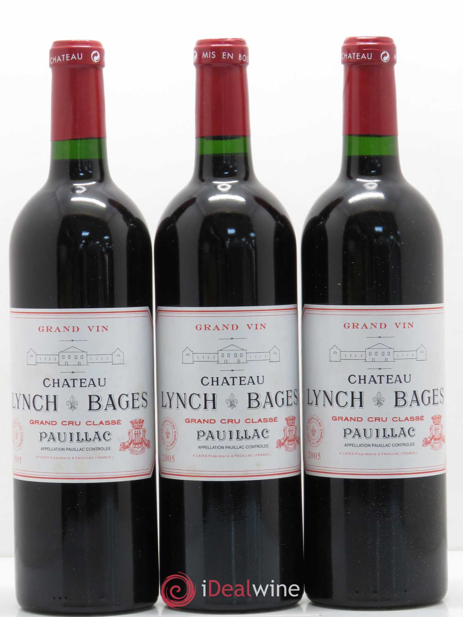 Château Lynch Bages 5ème Grand Cru Classé 2005 - Lot de 12 bouteilles - 4