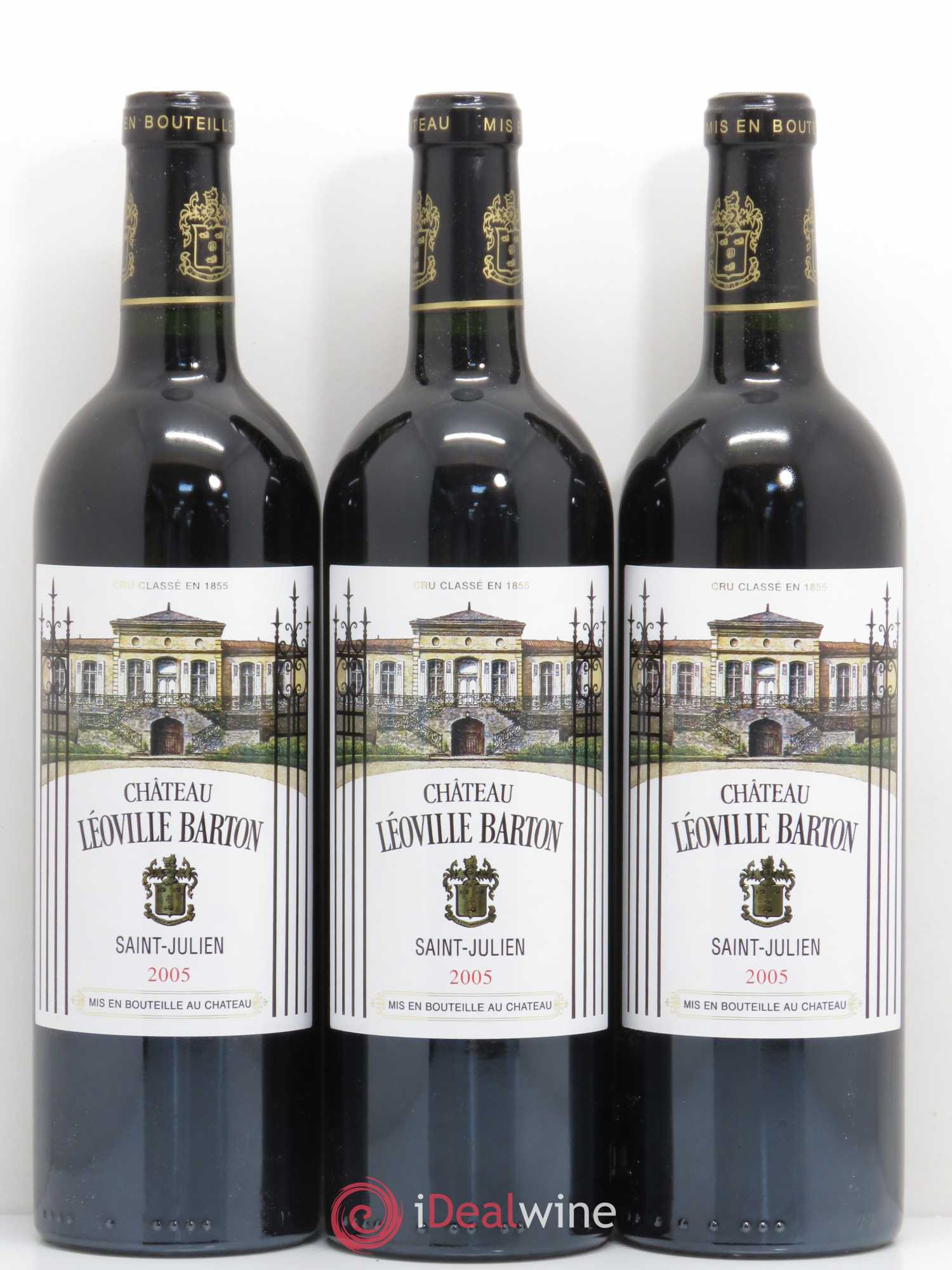 Château Léoville Barton 2ème Grand Cru Classé 2005 - Lot de 12 bouteilles - 3