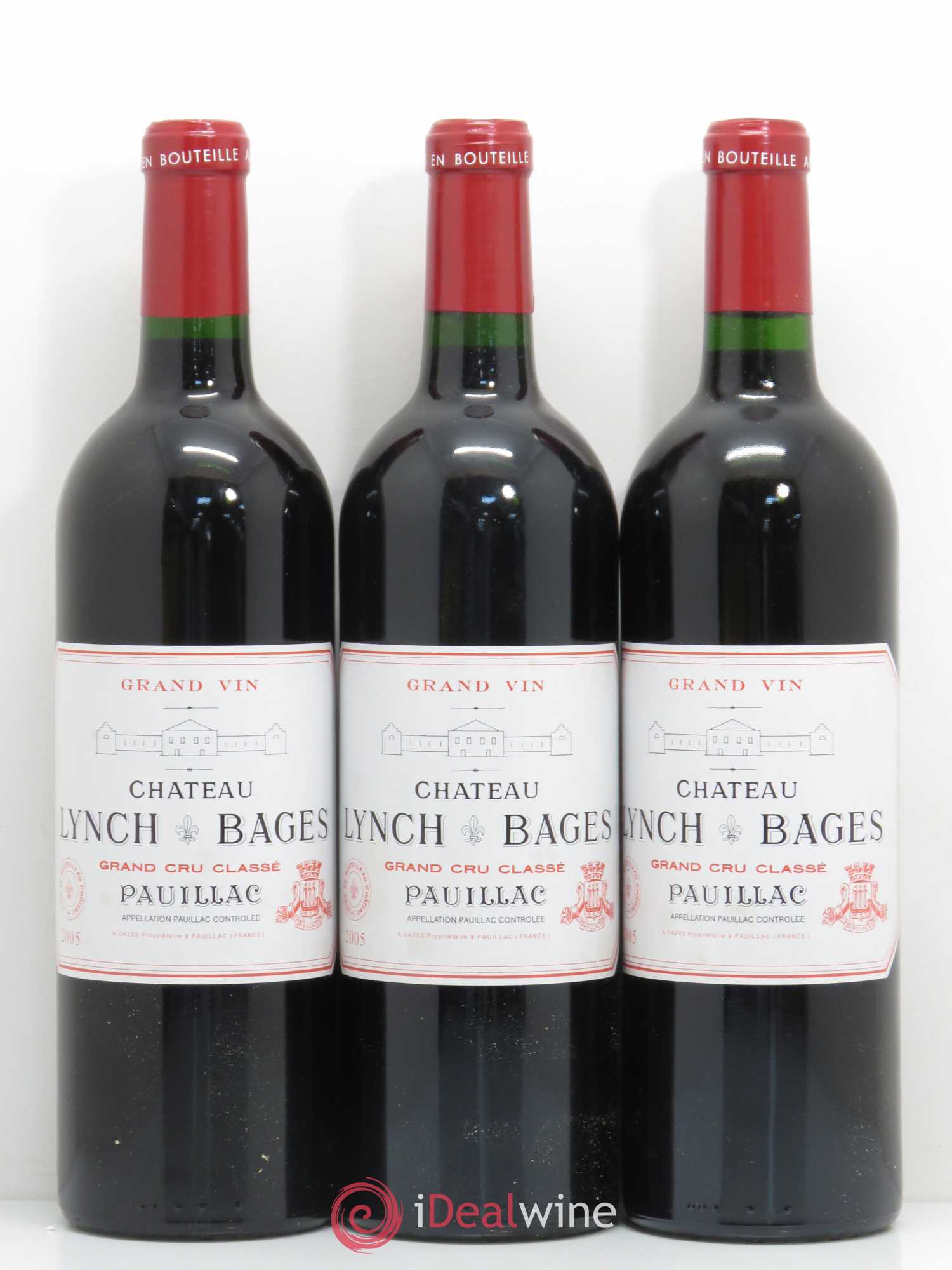 Château Lynch Bages 5ème Grand Cru Classé 2005 - Lotto di 12 bottiglie - 3