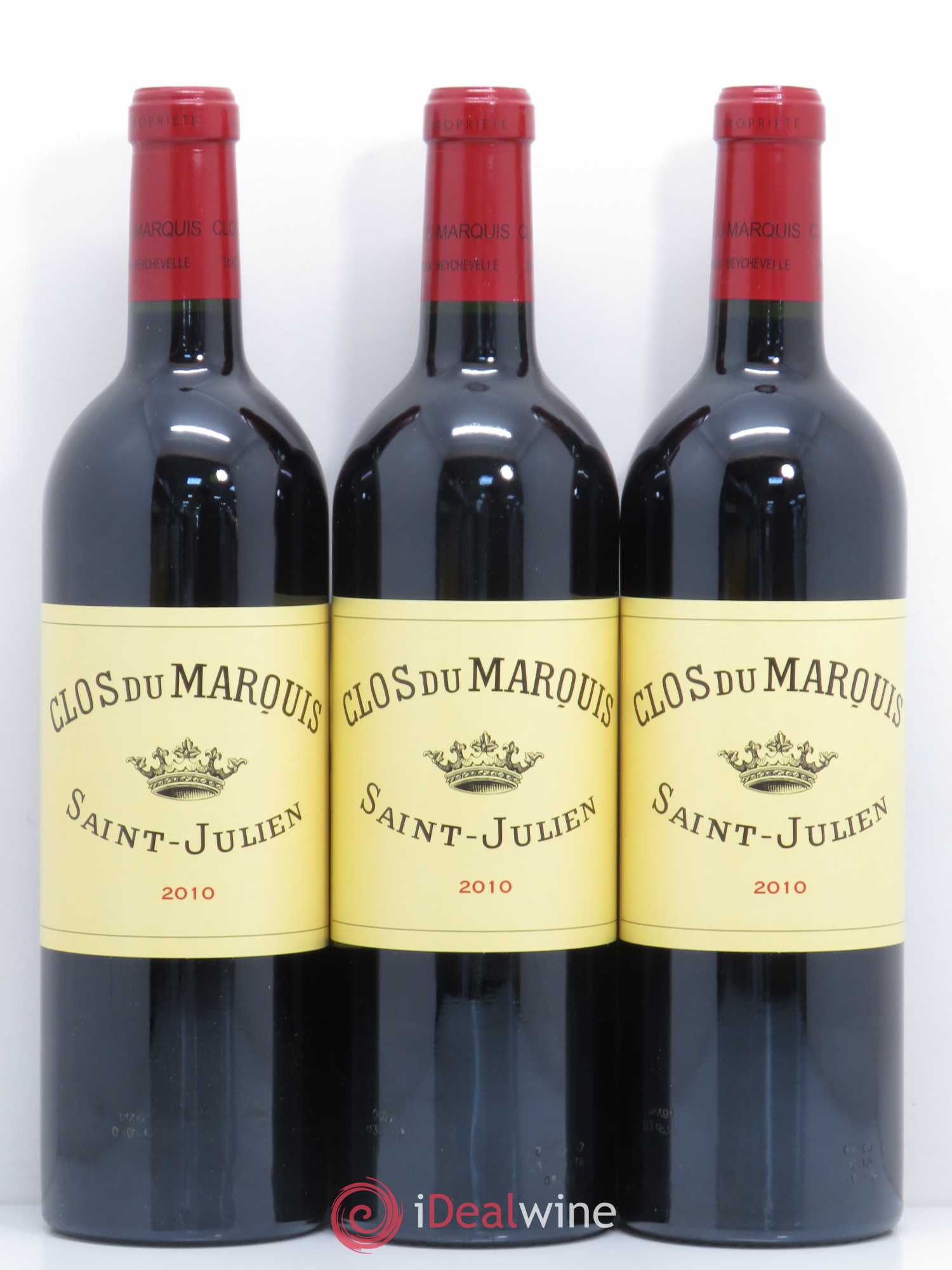 Clos du Marquis 2010 - Lot de 12 bouteilles - 1