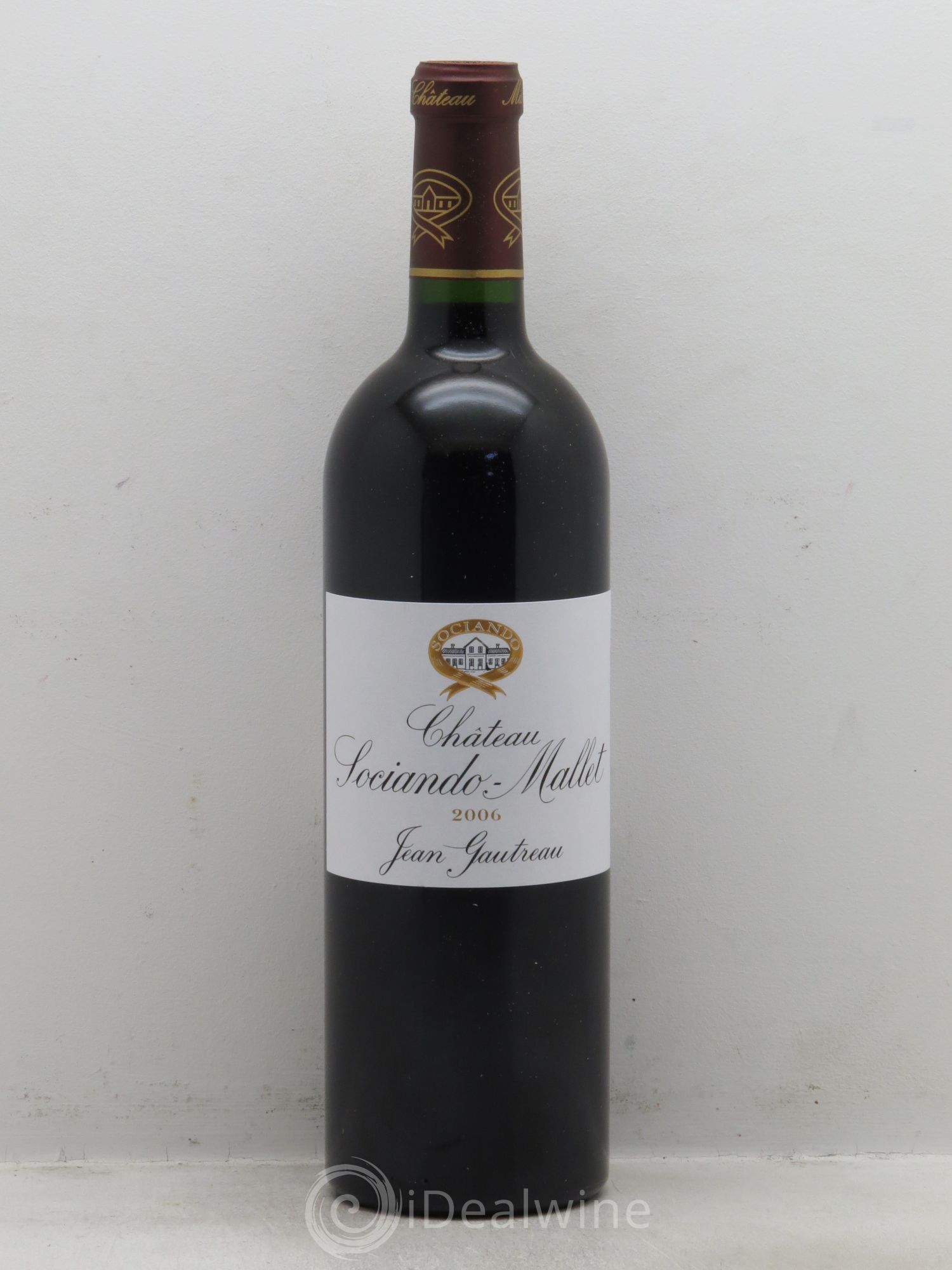 Château Sociando Mallet 2006 - Lot de 12 bouteilles - 0