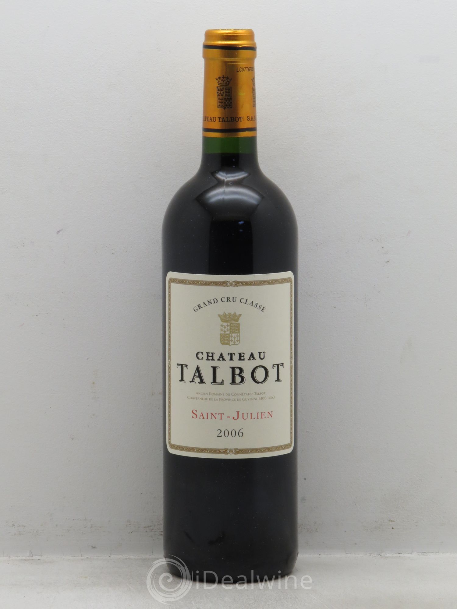Château Talbot 4ème Grand Cru Classé 2006 - Lot de 12 bouteilles - 0