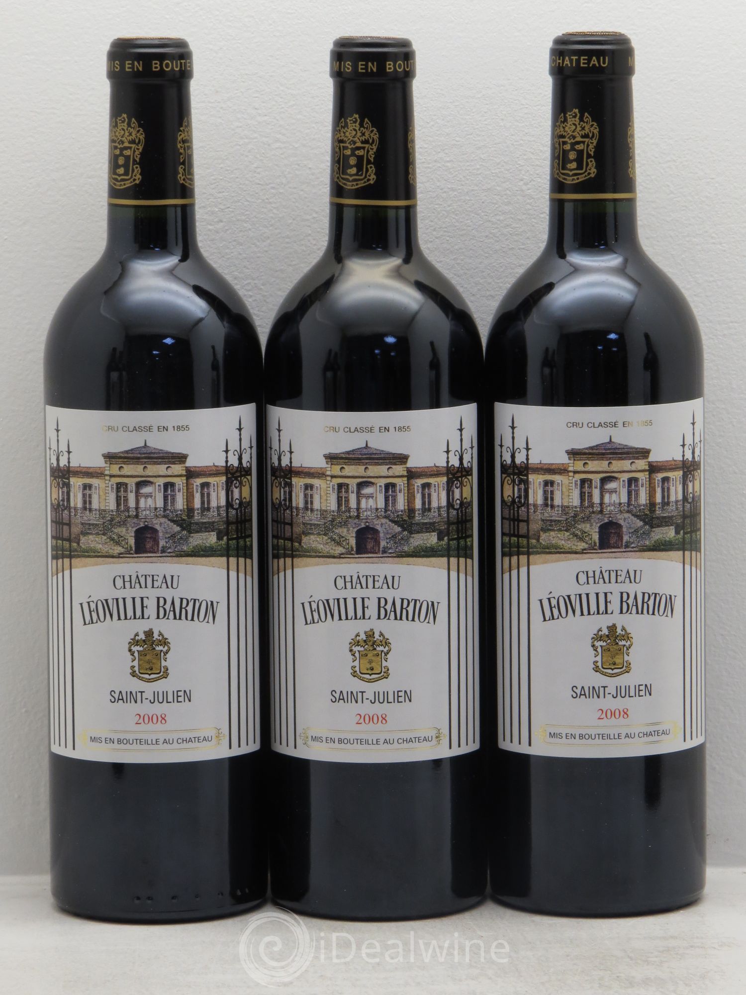 Château Léoville Barton 2ème Grand Cru Classé 2008 - Lot de 12 bouteilles - 3
