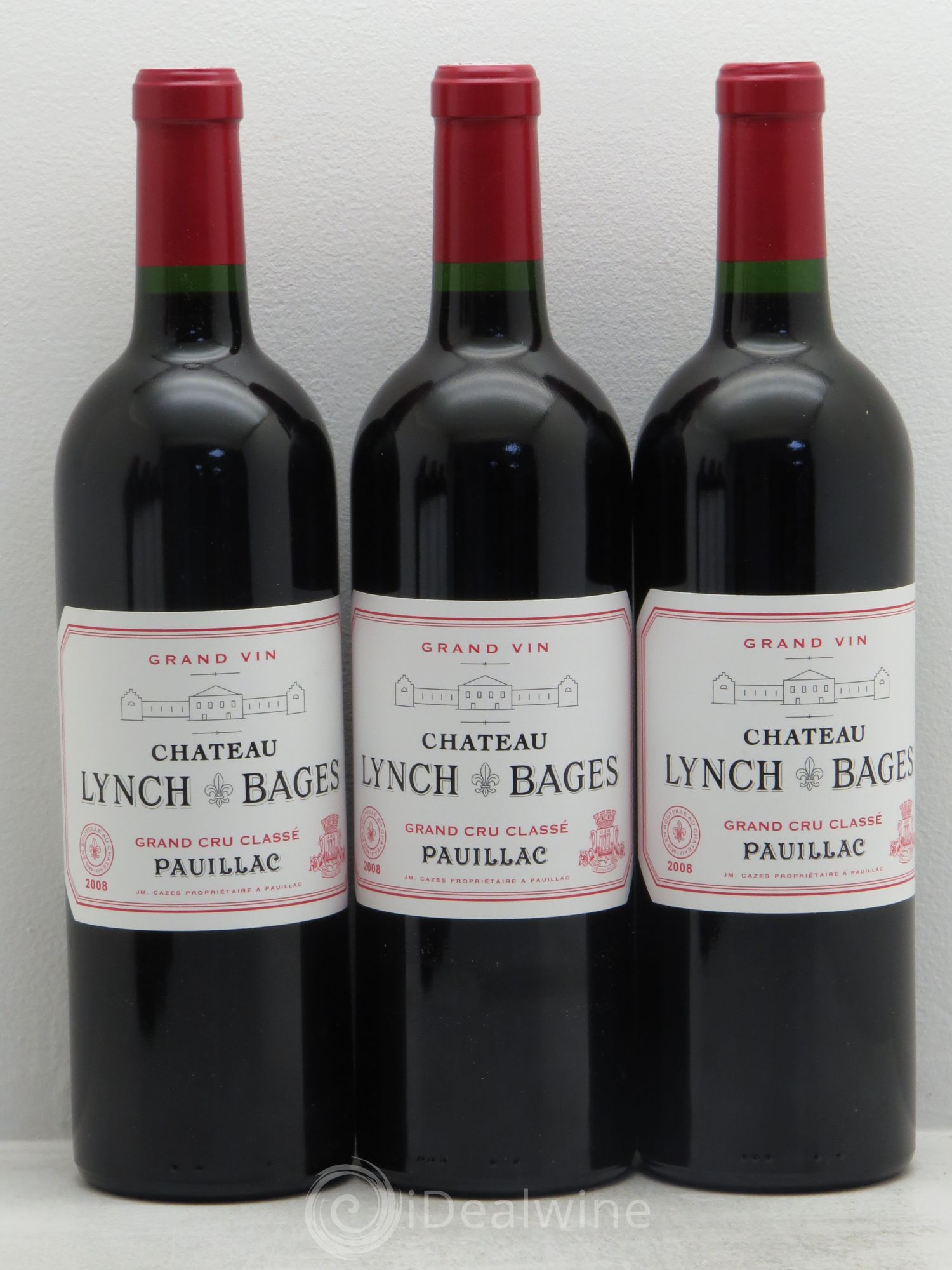 Château Lynch Bages 5ème Grand Cru Classé 2008 - Lot de 12 bouteilles - 3
