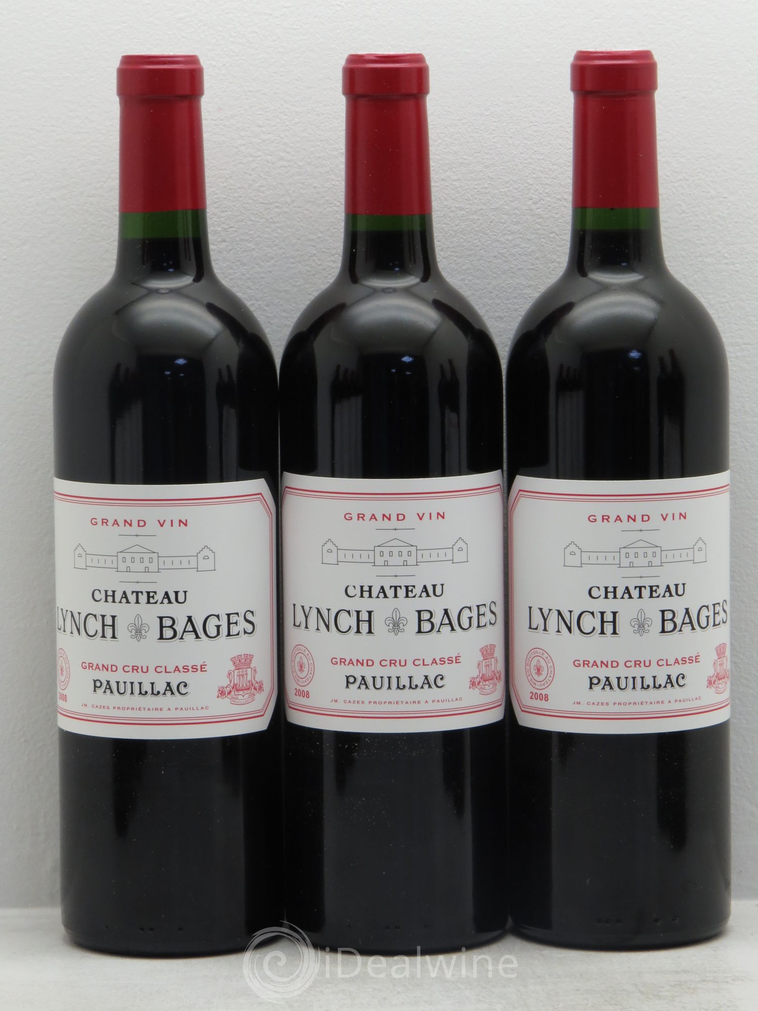 Château Lynch Bages 5ème Grand Cru Classé 2008 - Lot de 12 bouteilles - 2