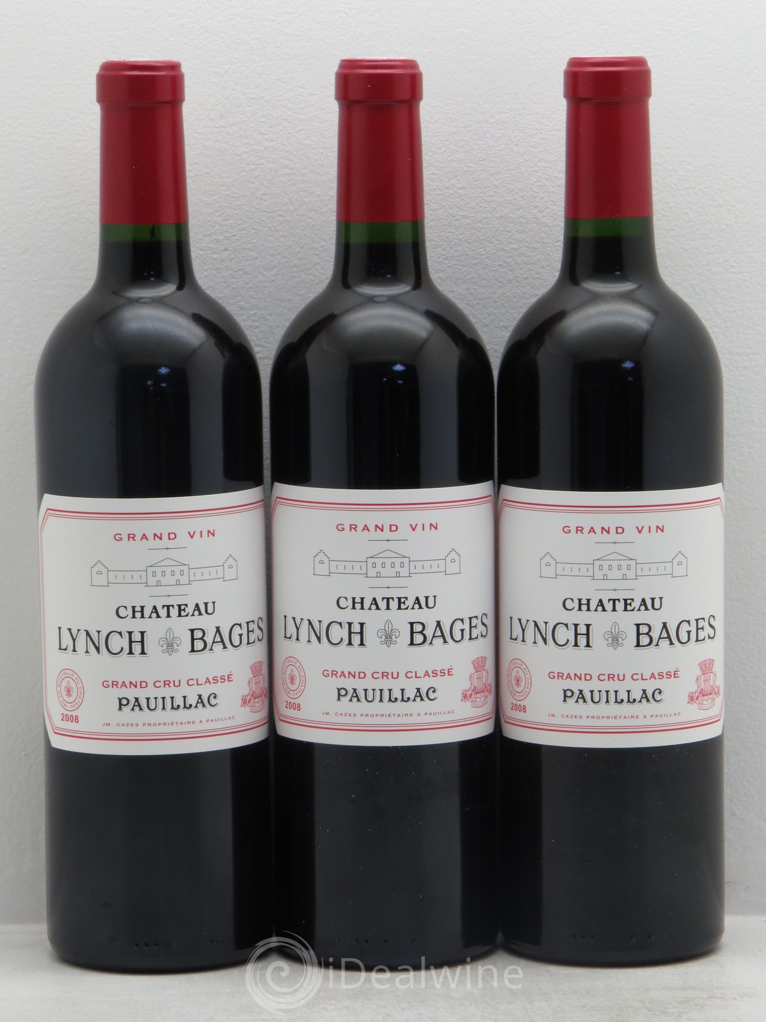 Château Lynch Bages 5ème Grand Cru Classé 2008 - Lot de 12 bouteilles - 4
