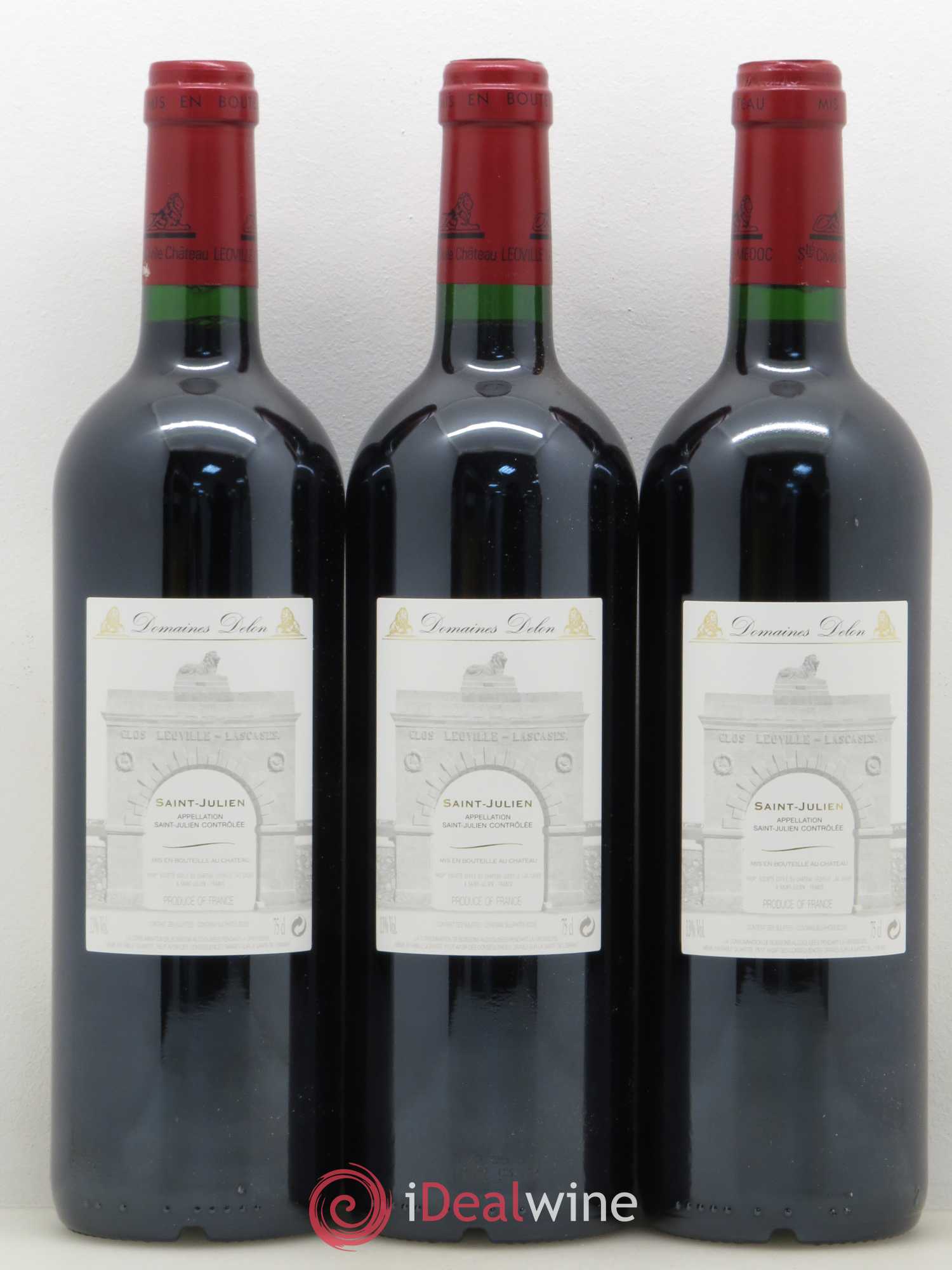 Château Léoville Las Cases 2ème Grand Cru Classé 2005 - Lot de 12 bouteilles - 2