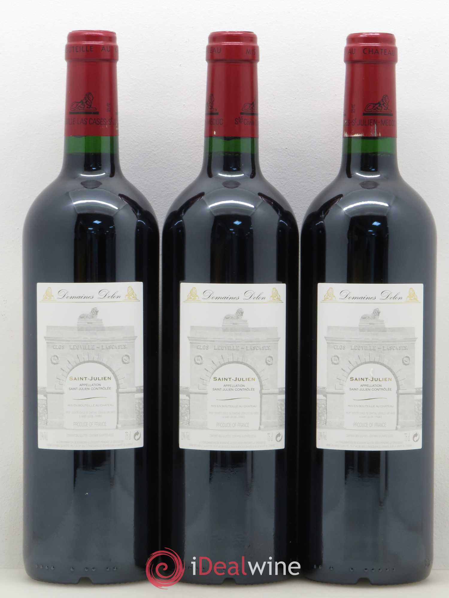 Château Léoville Las Cases 2ème Grand Cru Classé 2005 - Lot de 12 bouteilles - 4