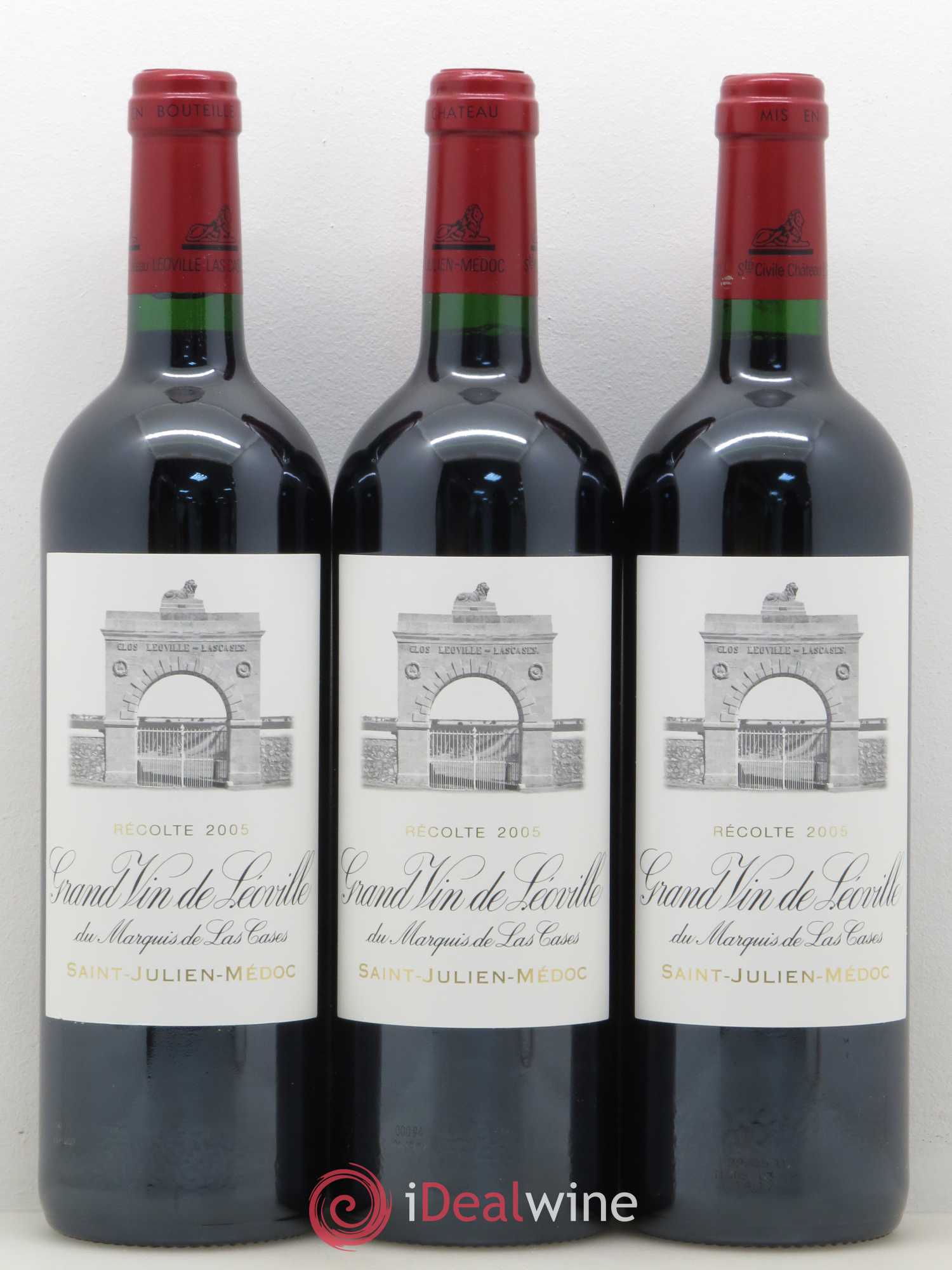 Château Léoville Las Cases 2ème Grand Cru Classé 2005 - Lot de 12 bouteilles - 5