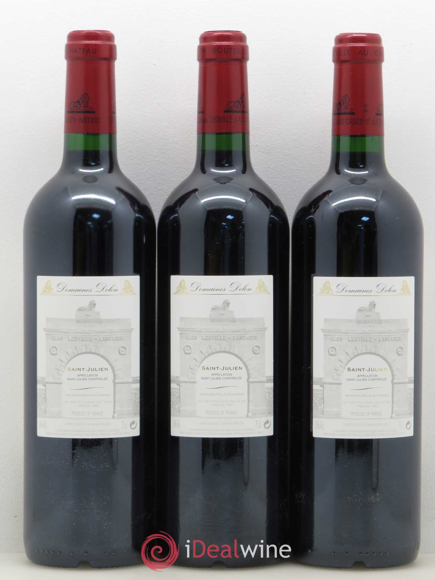 Château Léoville Las Cases 2ème Grand Cru Classé 2005 - Lot de 12 bouteilles - 6