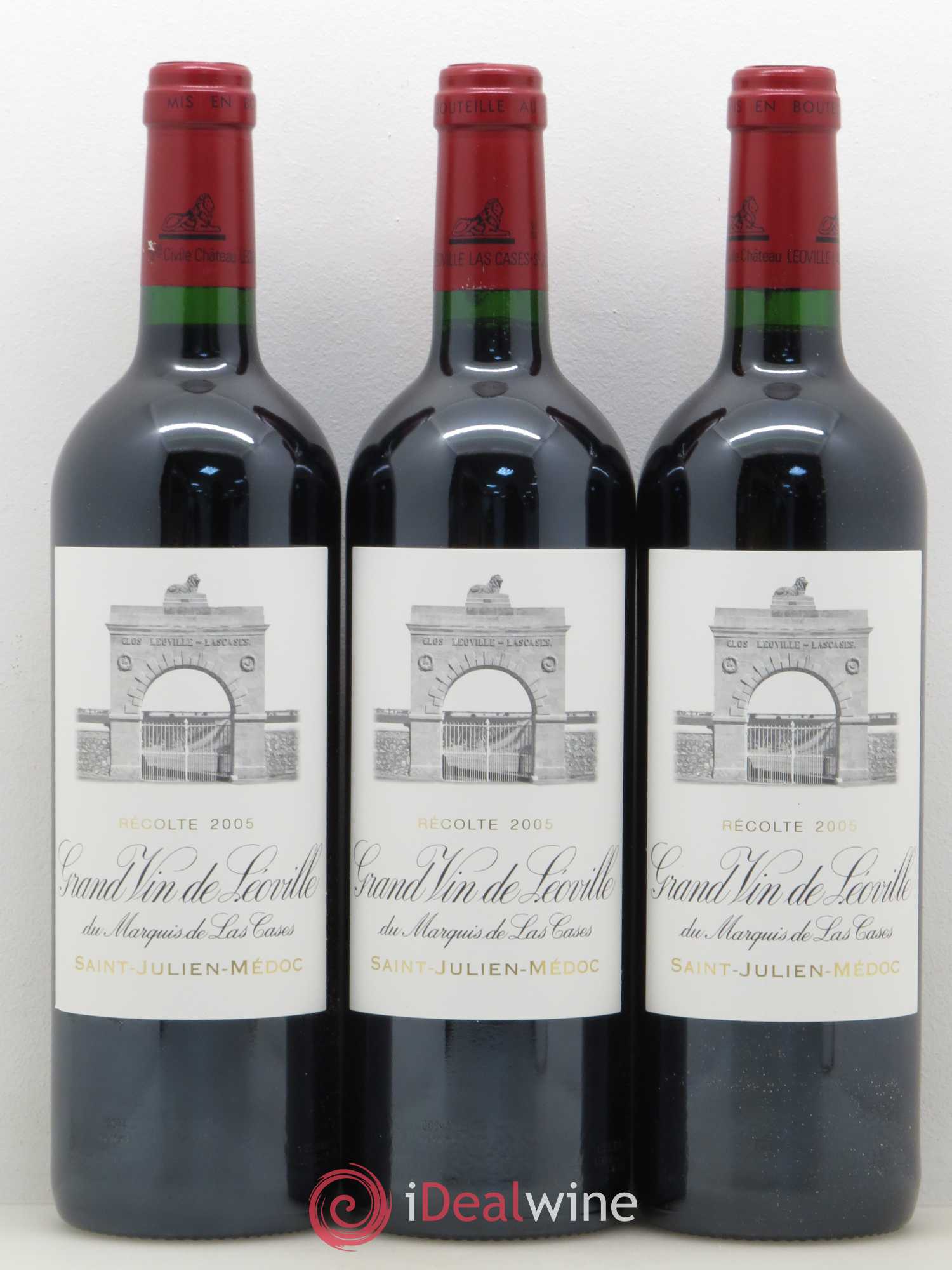 Château Léoville Las Cases 2ème Grand Cru Classé 2005 - Lot de 12 bouteilles - 7