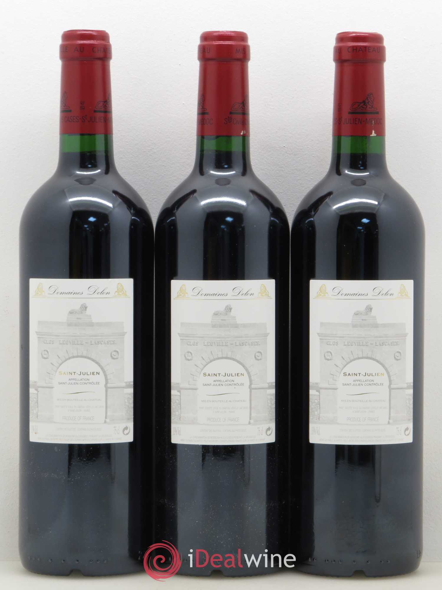 Château Léoville Las Cases 2ème Grand Cru Classé 2005 - Lot de 12 bouteilles - 8