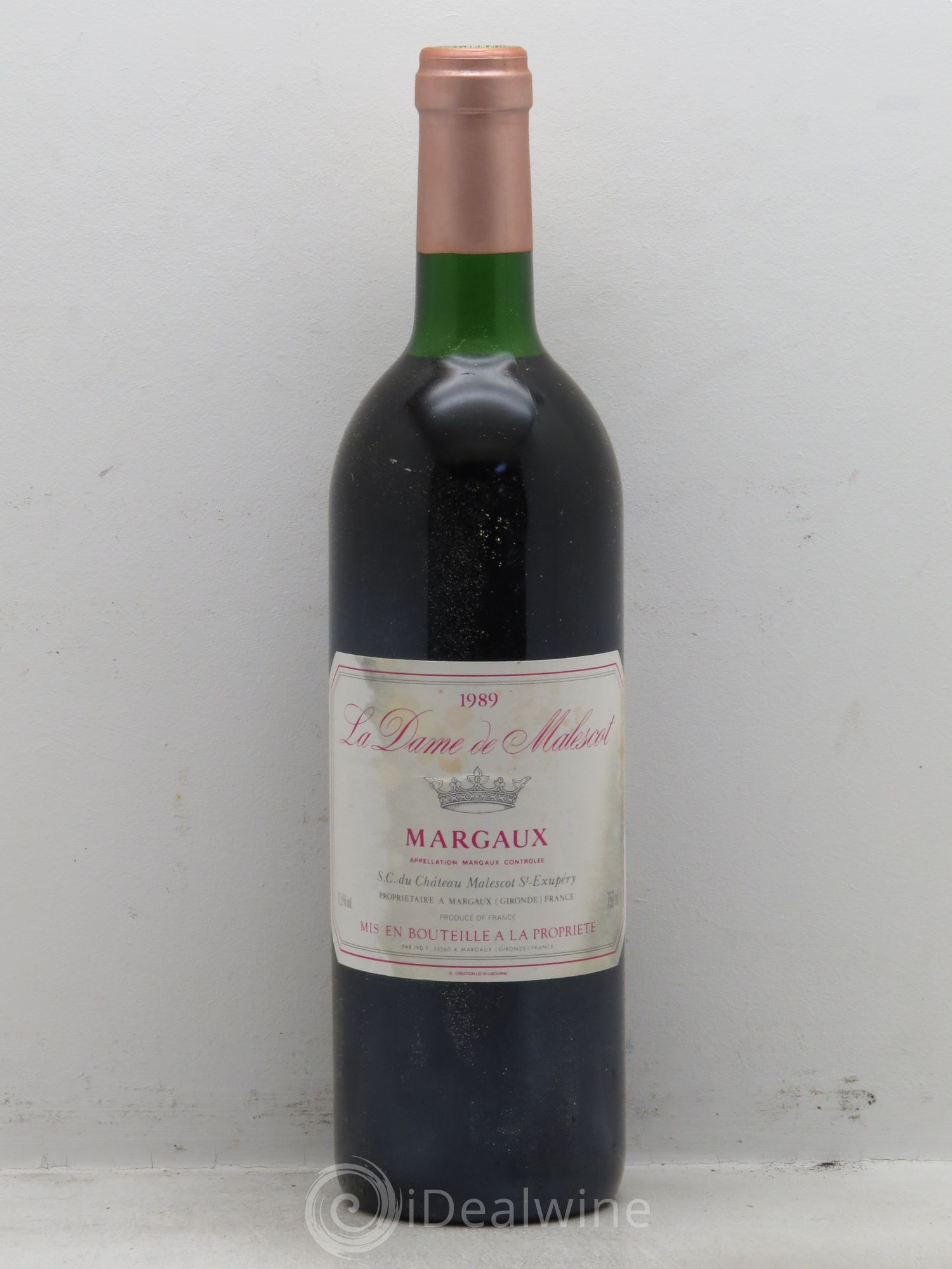 La Dame de Malescot null 1989 - Lot of 6 bottles - 0