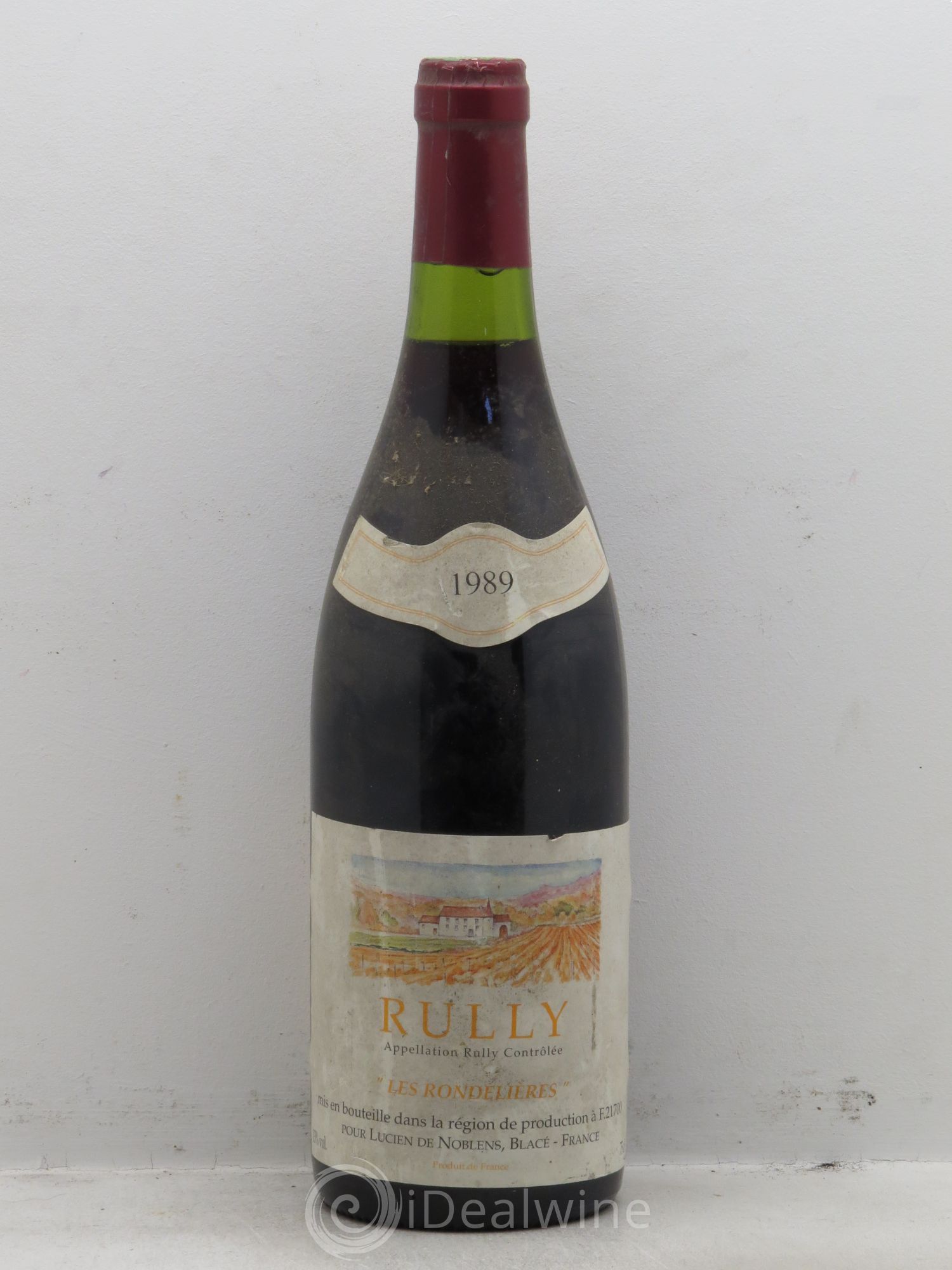 Rully les Rondelières (sans prix de réserve) 1989 - Lot de 1 bouteille - 0