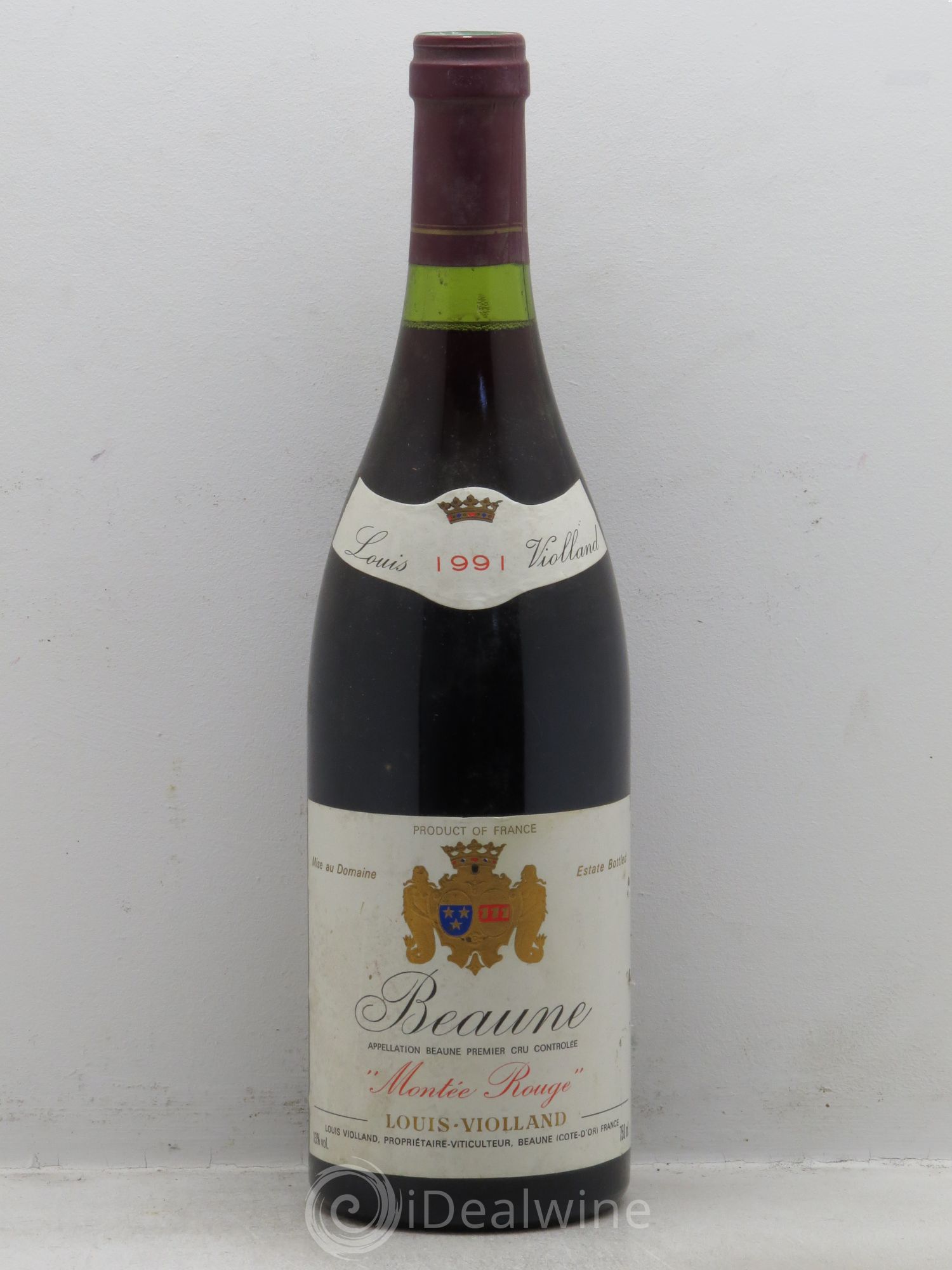 Beaune 1er Cru Louis Viollant 1991 - Lot de 1 bouteille - 0