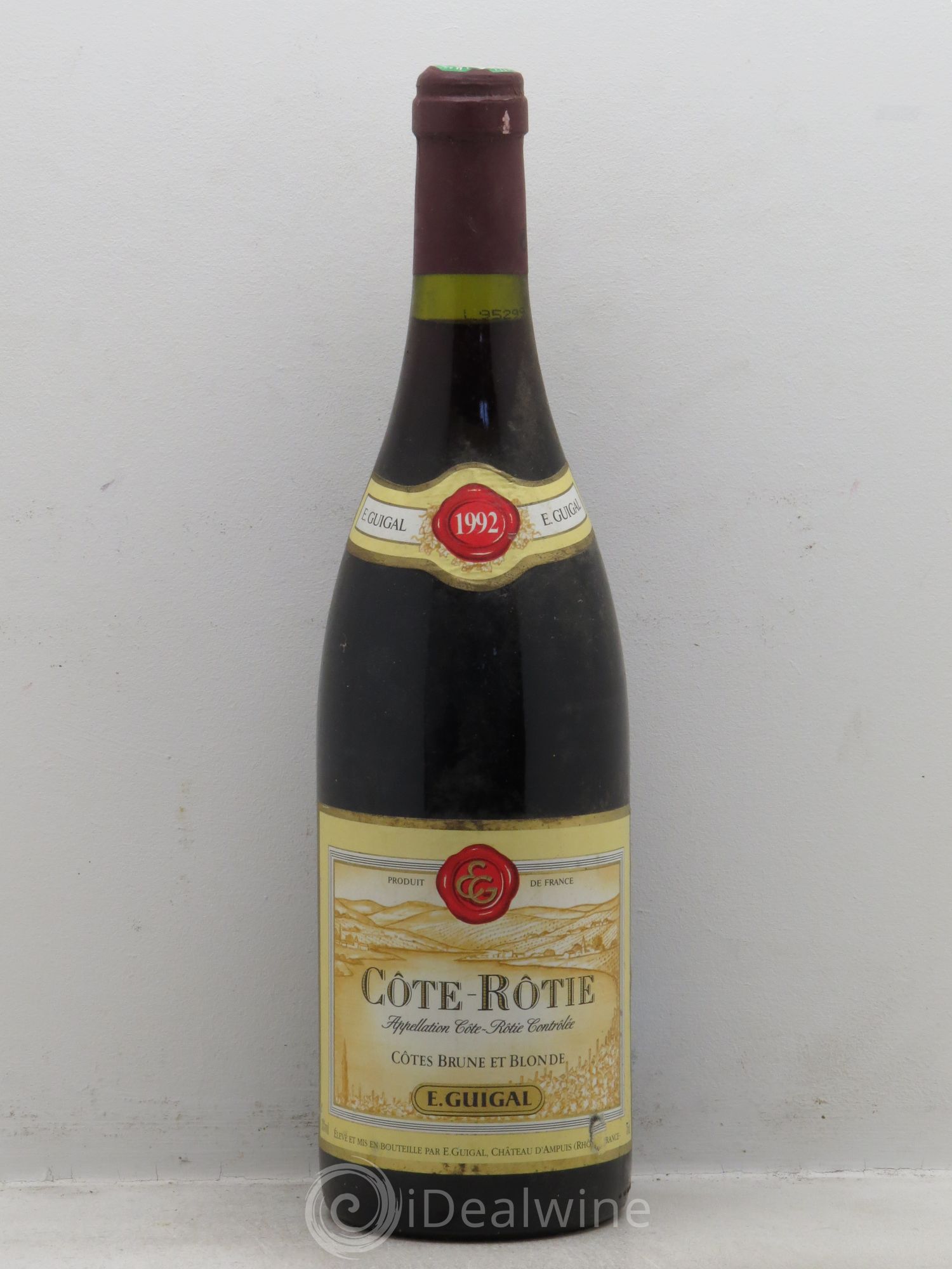Côte-Rôtie Côtes Brune et Blonde Guigal 1992 - Lot de 6 bouteilles - 0