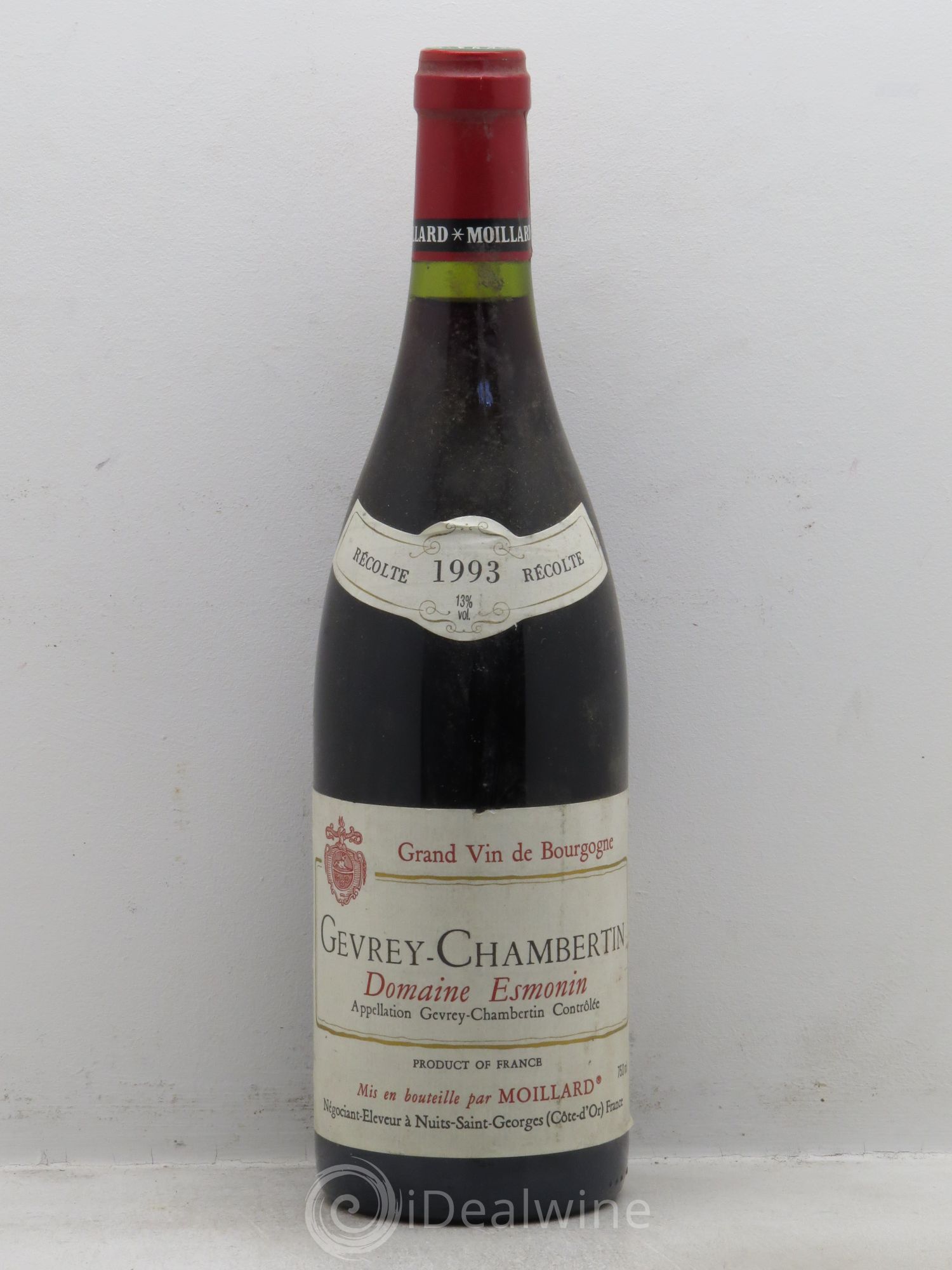 Gevrey-Chambertin Moilard-Esmonin 1993 - Posten von 1 Flasche - 0