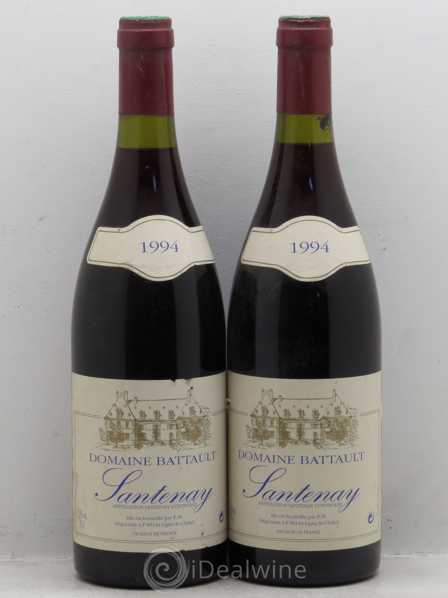 Santenay Battault (sans prix de réserve-no reserve) 1994 - Posten von 2 Flaschen - 0
