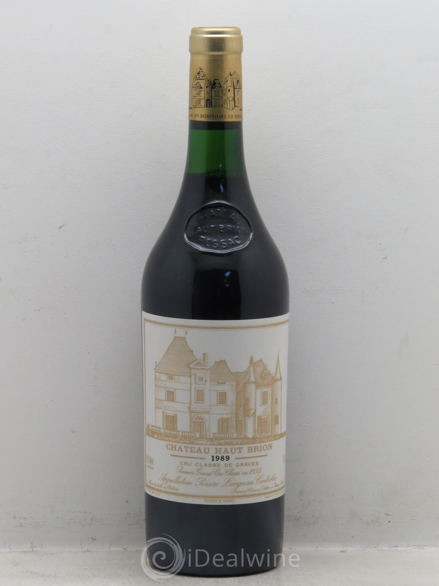 Château Haut Brion 1er Grand Cru Classé 1989 - Lot de 1 bouteille - 0