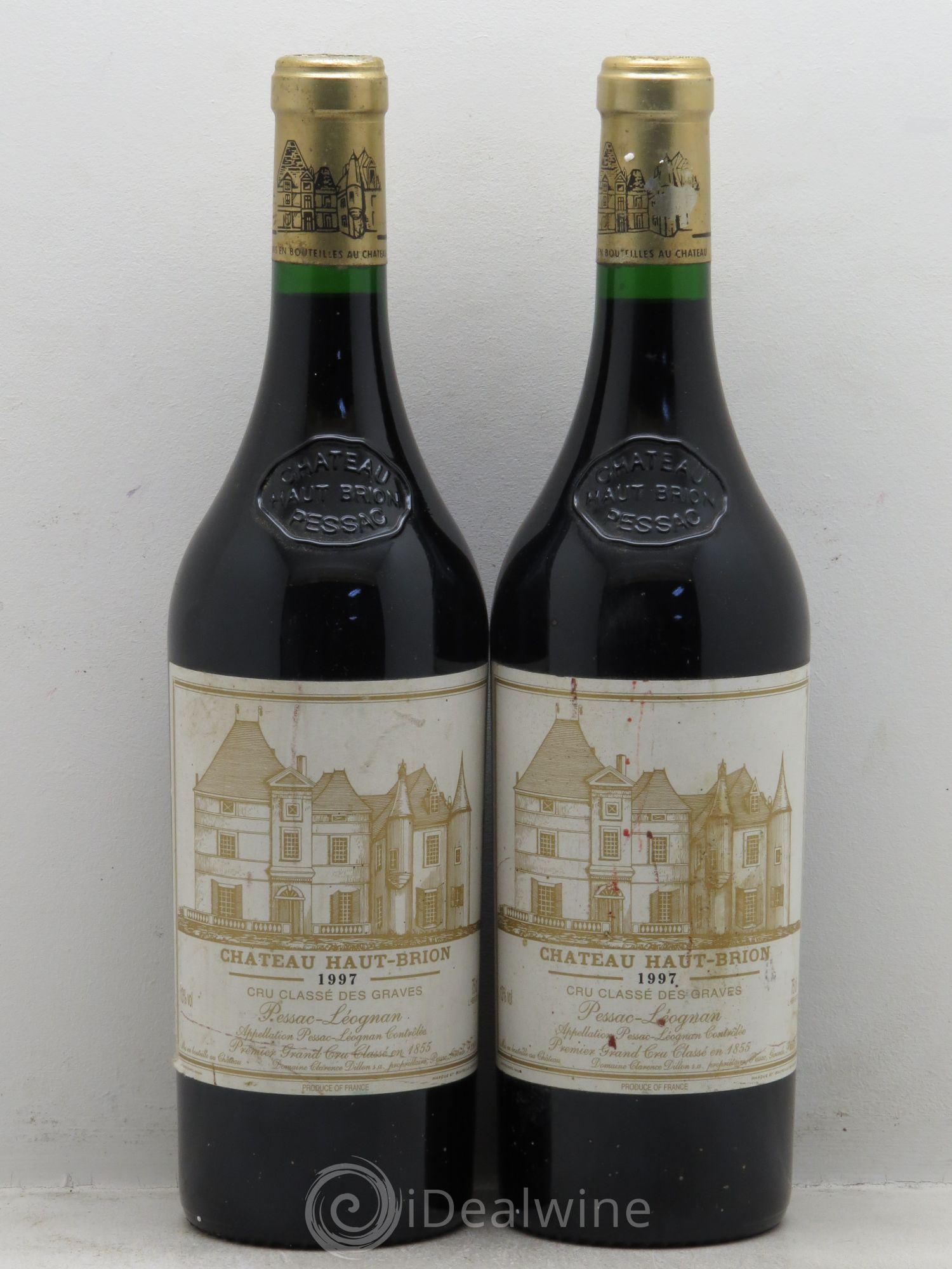 Château Haut Brion 1er Grand Cru Classé 1997 - Lot de 2 bouteilles - 0