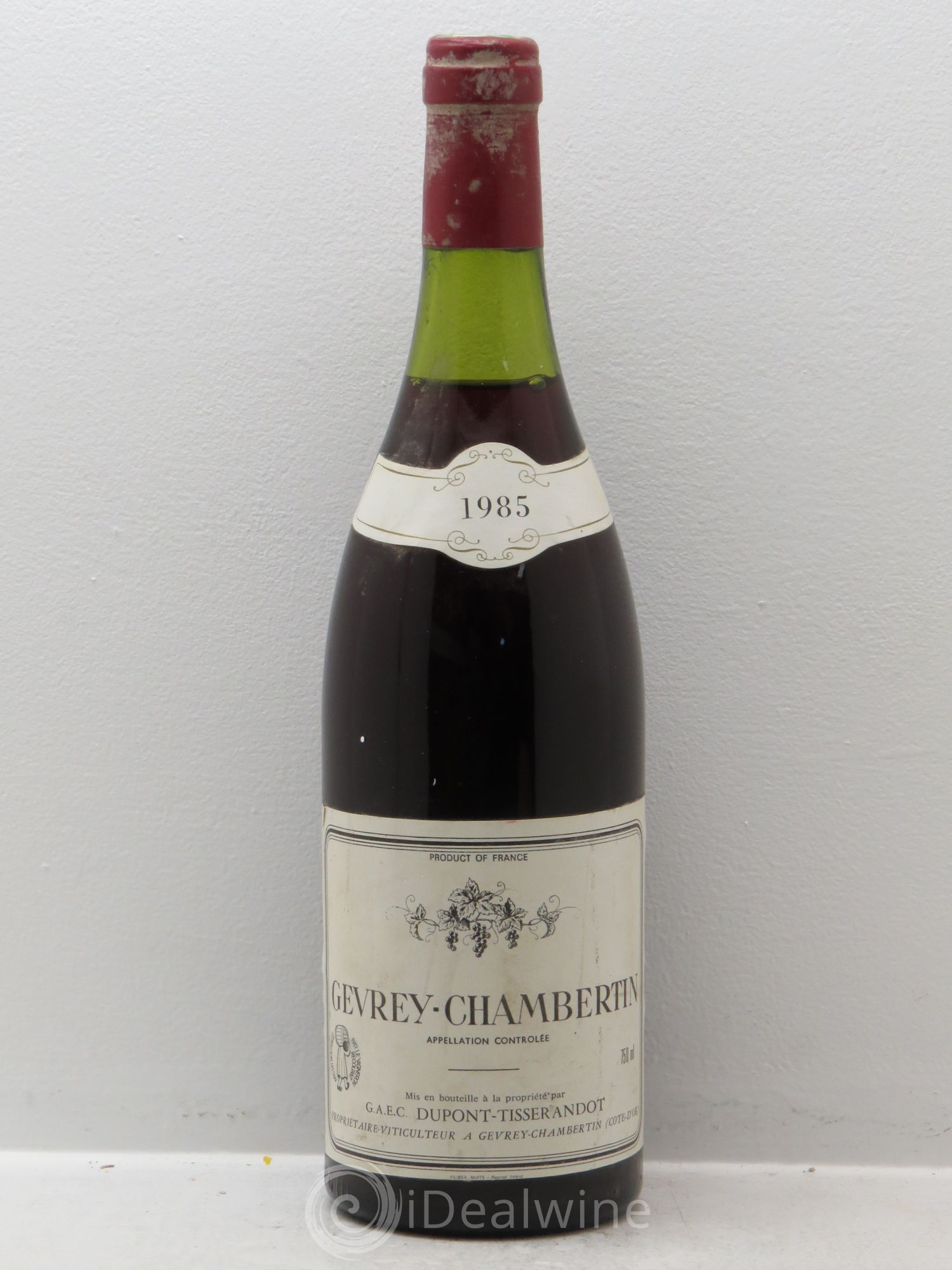 Gevrey-Chambertin Dupont-Tisserandot (Domaine) 1985 - Lot de 1 bouteille - 0