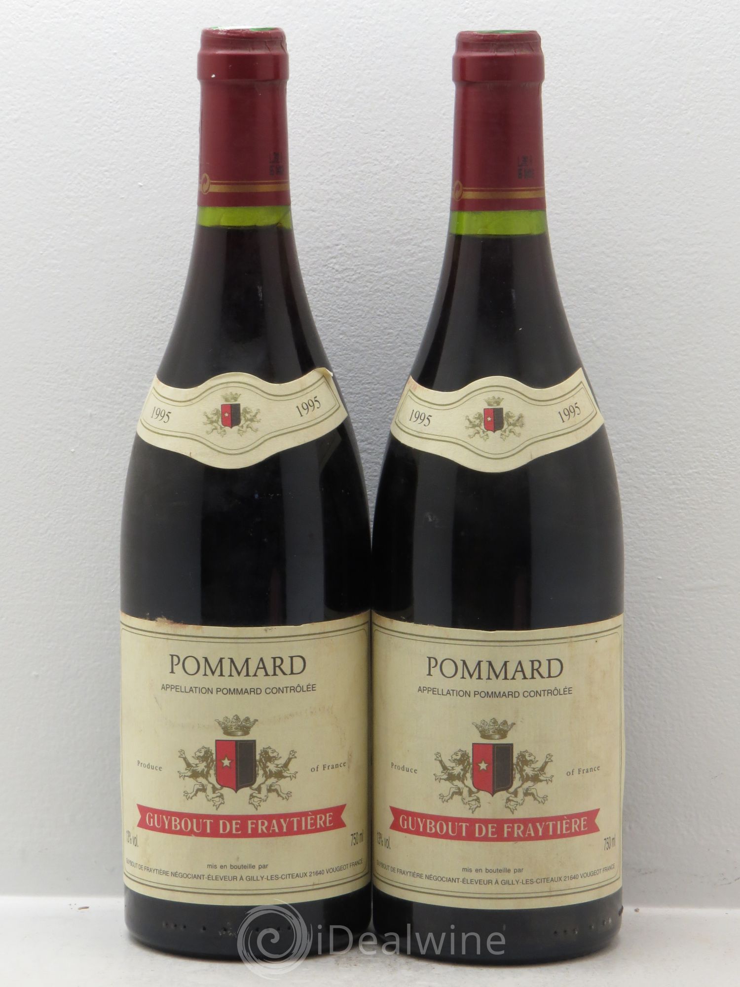 Pommard Guybout de Fraytière (sans prix de réserve) 1995 - Posten von 2 Flaschen - 0