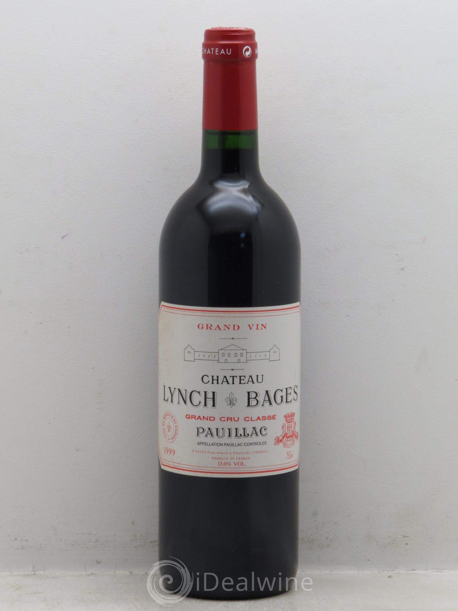 Château Lynch Bages 5ème Grand Cru Classé 1999 - Lot de 1 bouteille - 0