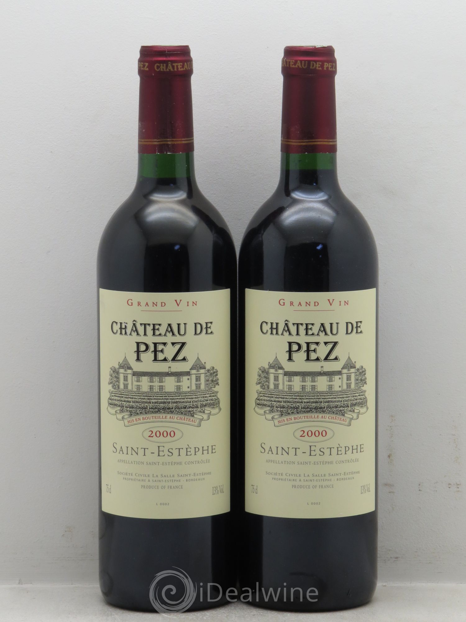 Château de Pez 2000 - Lot de 2 bouteilles - 0