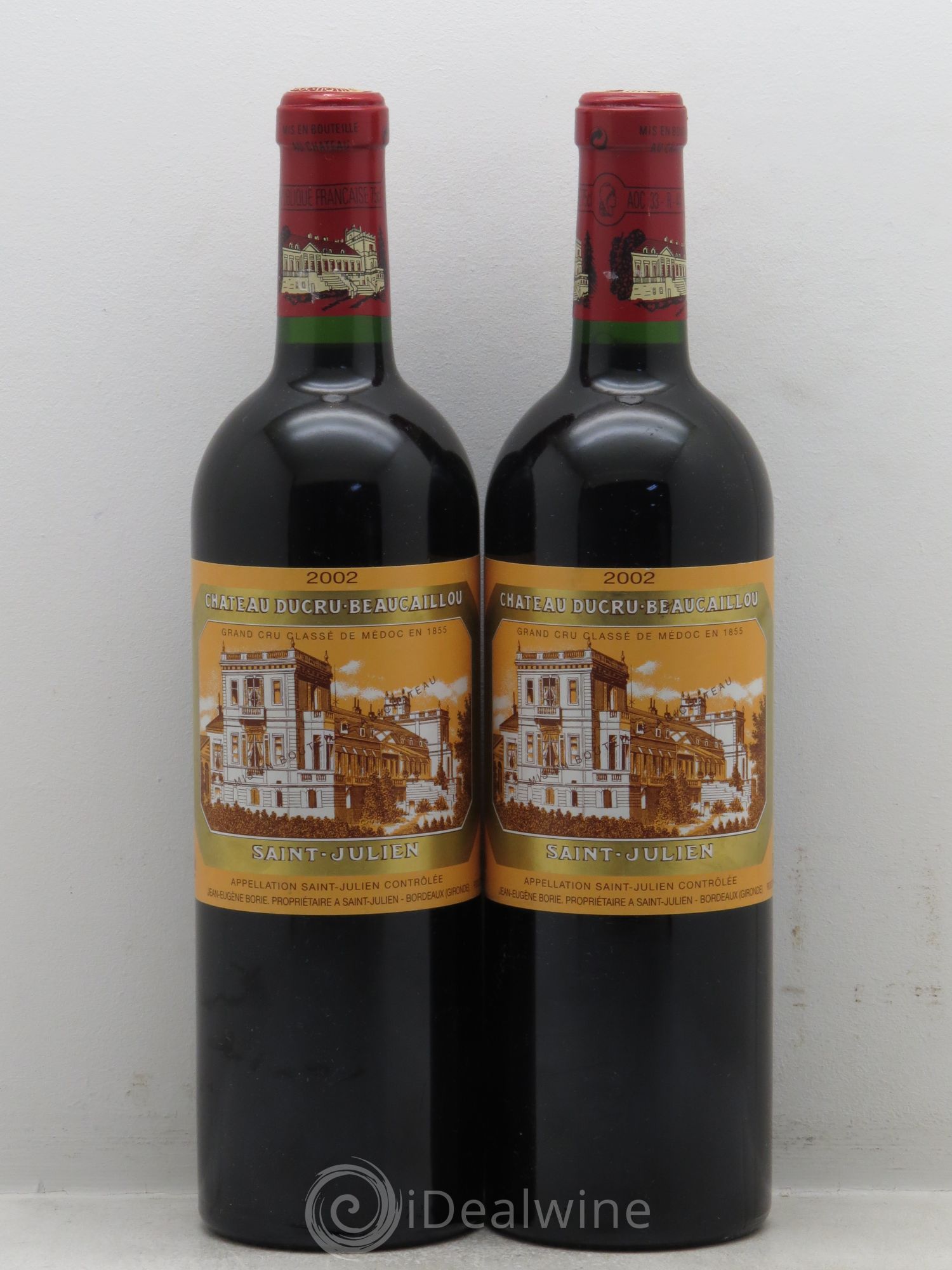 Château Ducru Beaucaillou 2ème Grand Cru Classé 2002 - Lot de 2 bouteilles - 0
