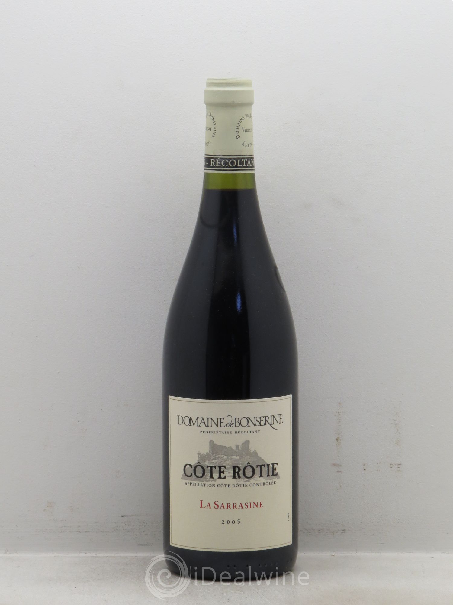 Côte-Rôtie La Sarrasine Domaine Bonserine 2005 - Posten von 1 Flasche - 0