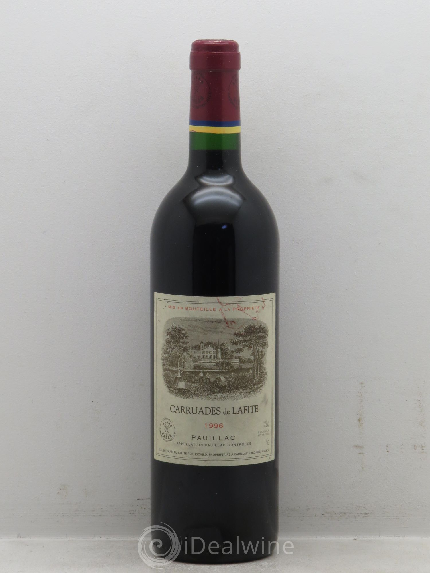 Carruades de Lafite Rothschild Second Vin 1996 - Lot de 6 bouteilles - 0